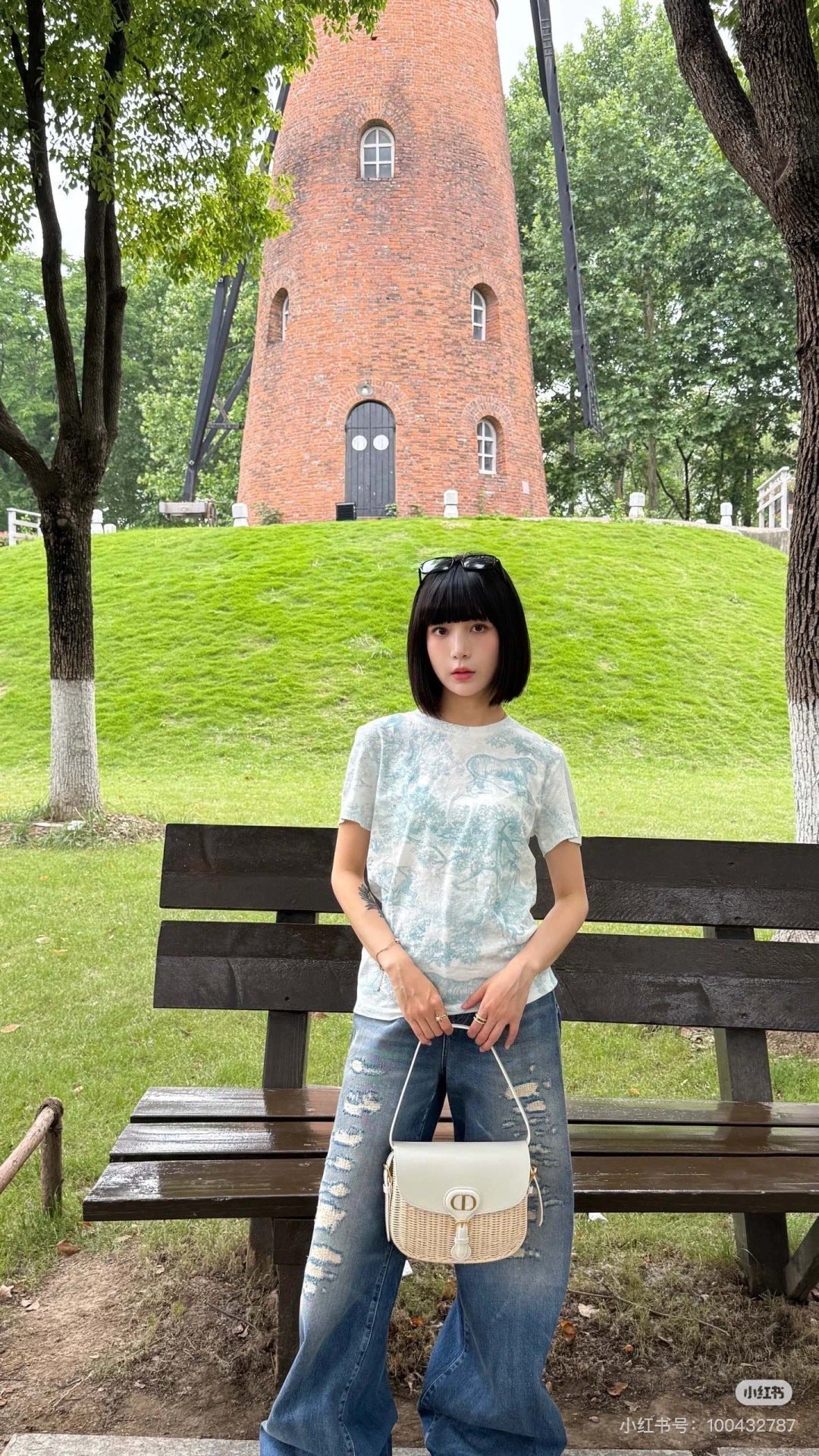 25SS print t-shirt