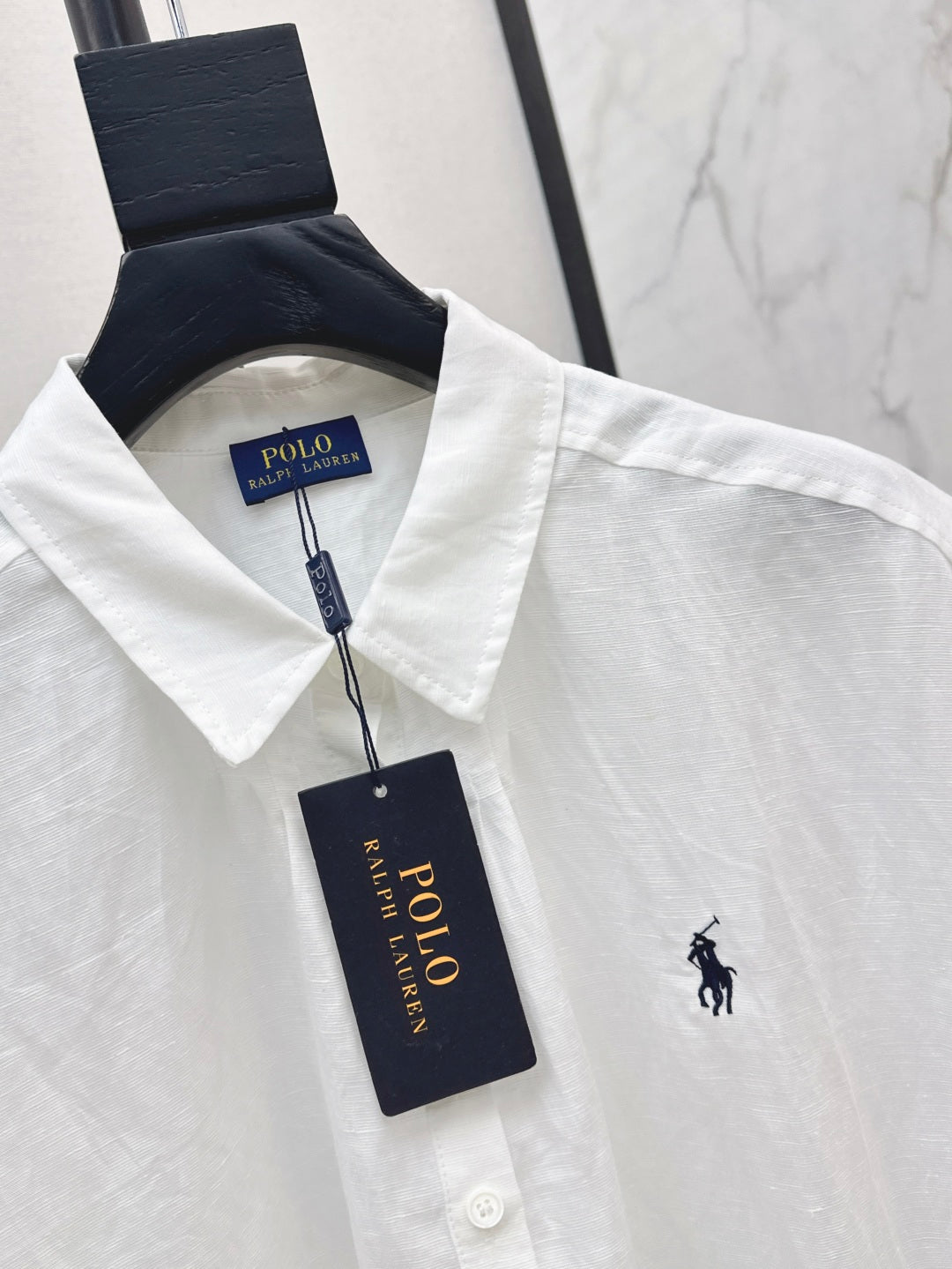 25ss Linen polo shirt