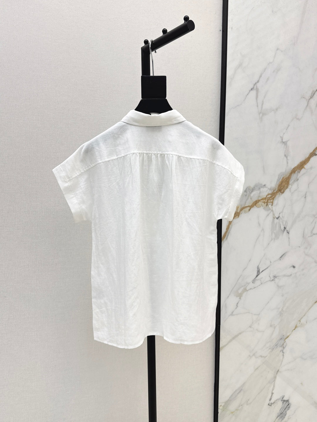 25ss Linen polo shirt