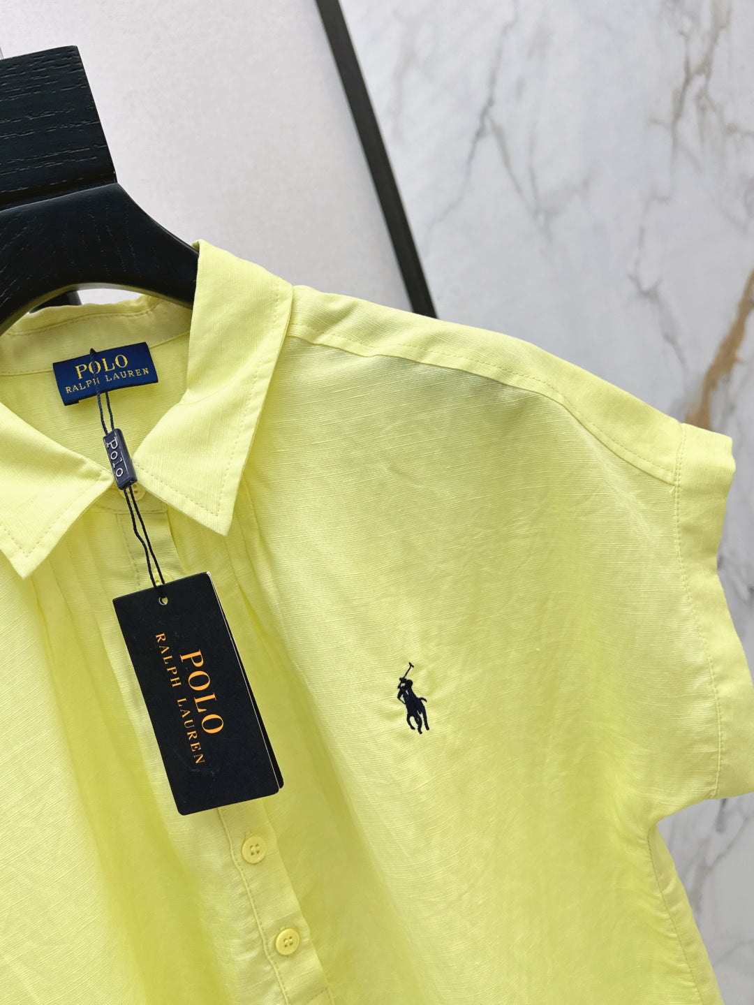 25ss Linen polo shirt