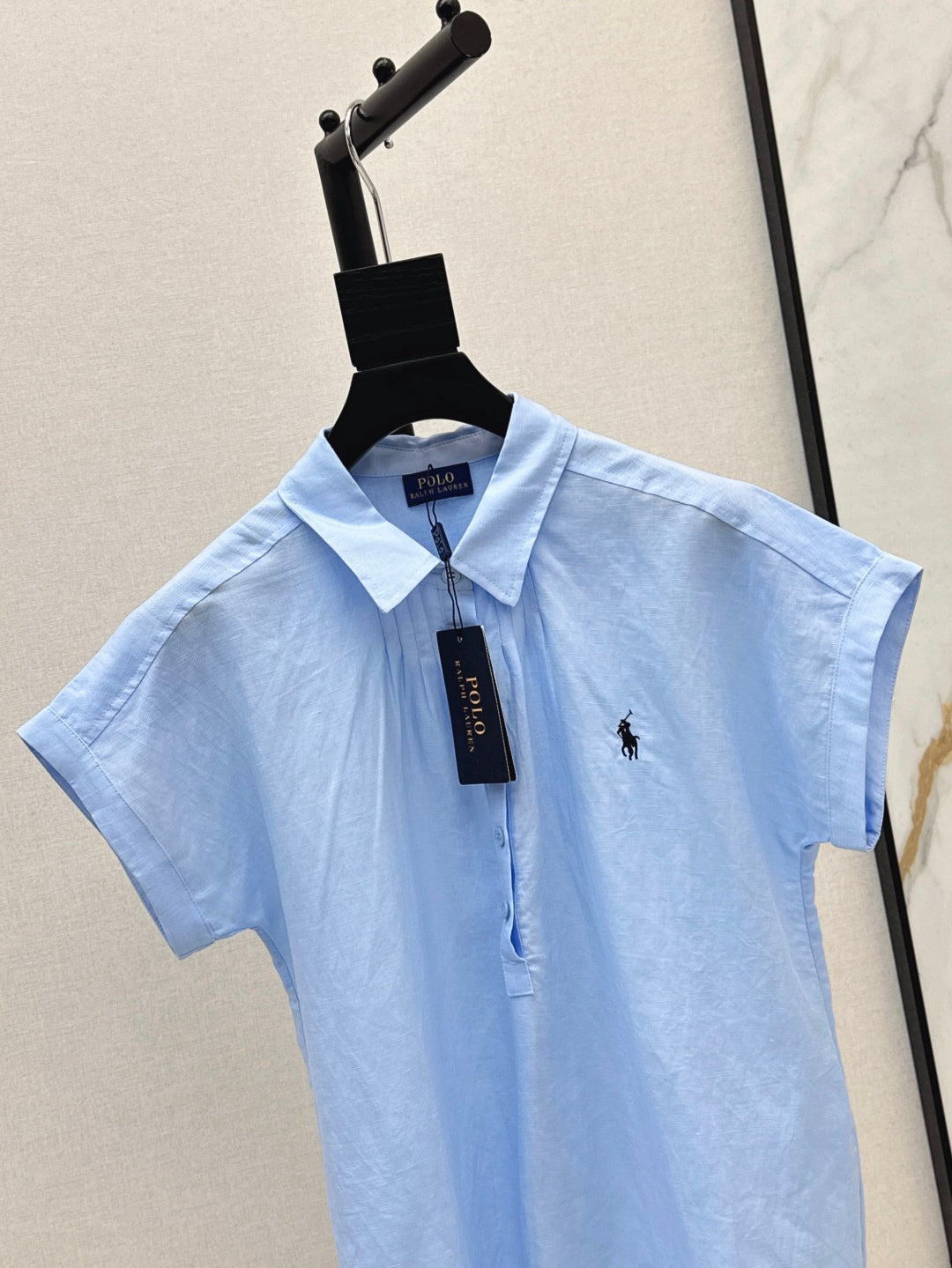 25ss linen polo shirt