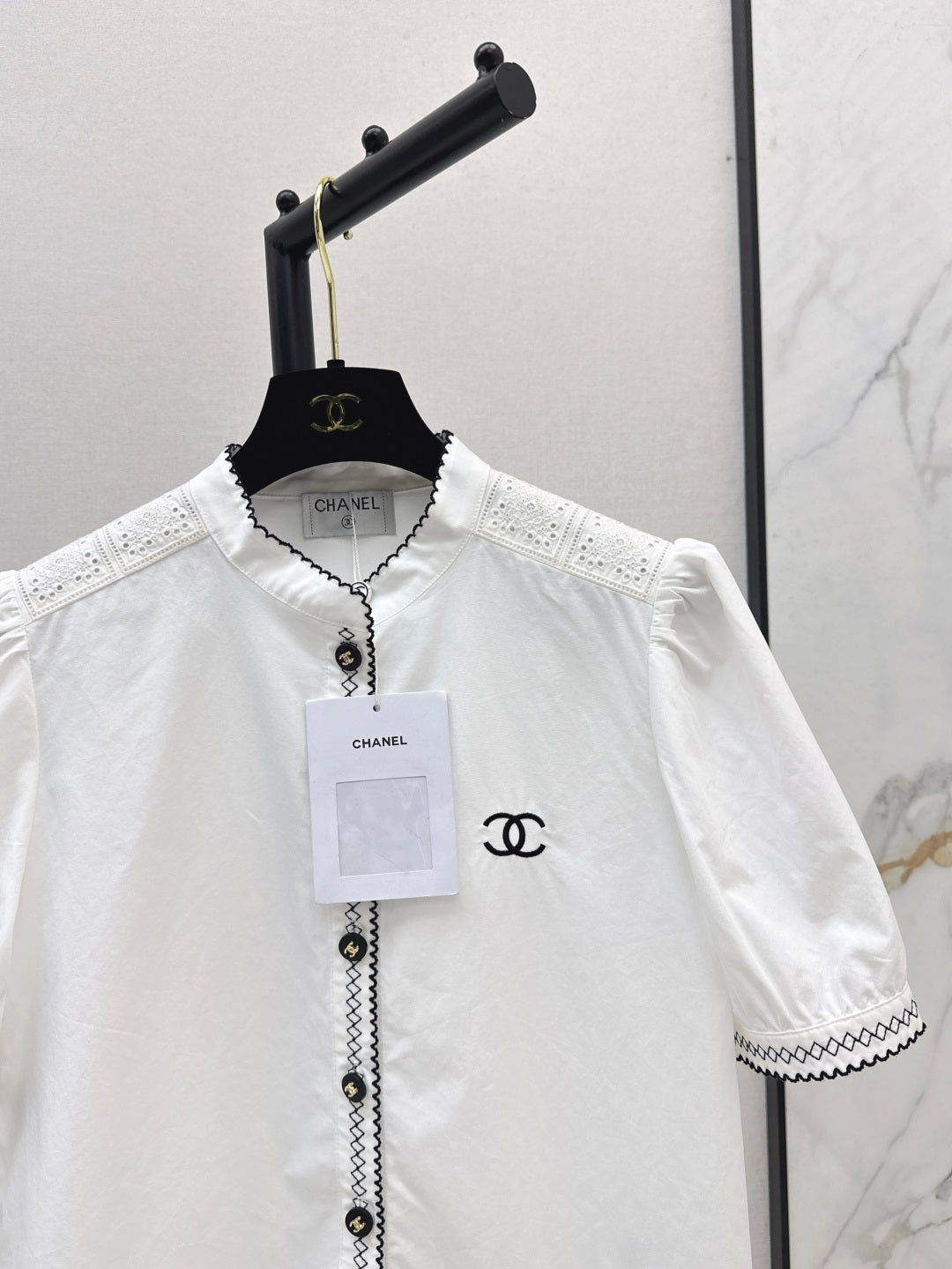 25ss embroidered shirt