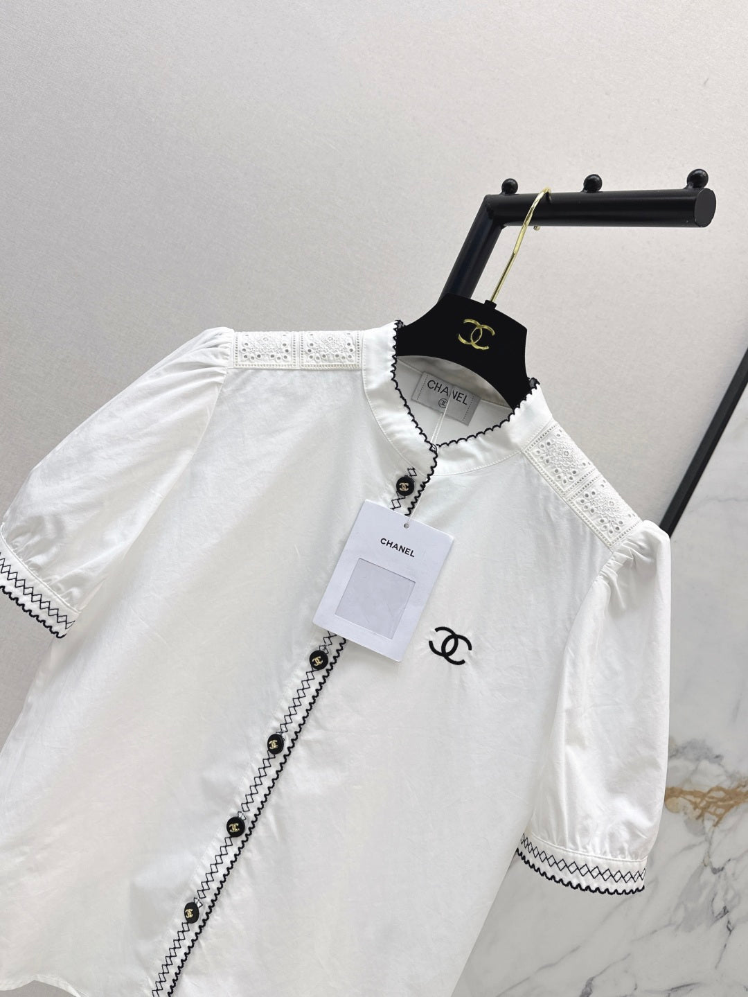 25ss embroidered shirt