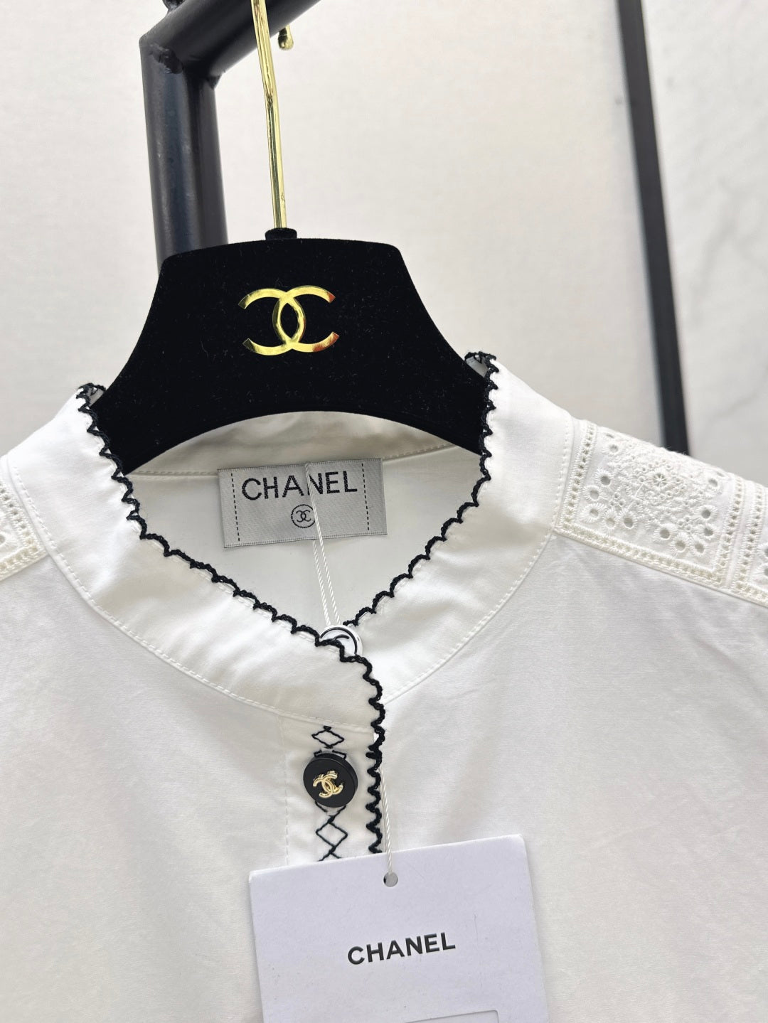 25ss embroidered shirt