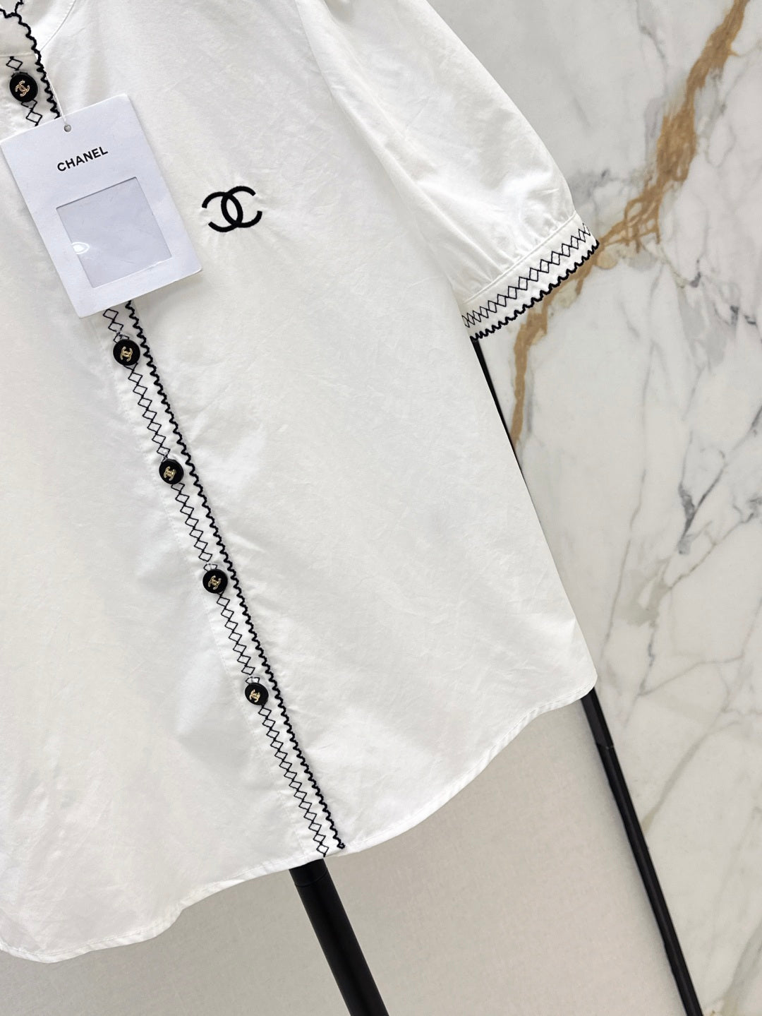 25ss embroidered shirt