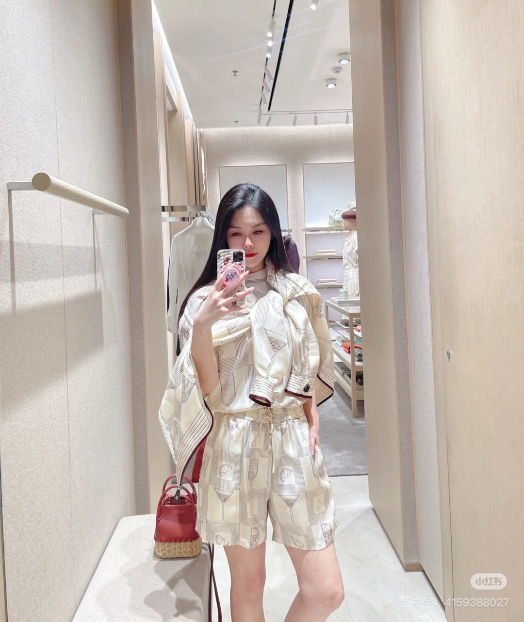 25ss silk short