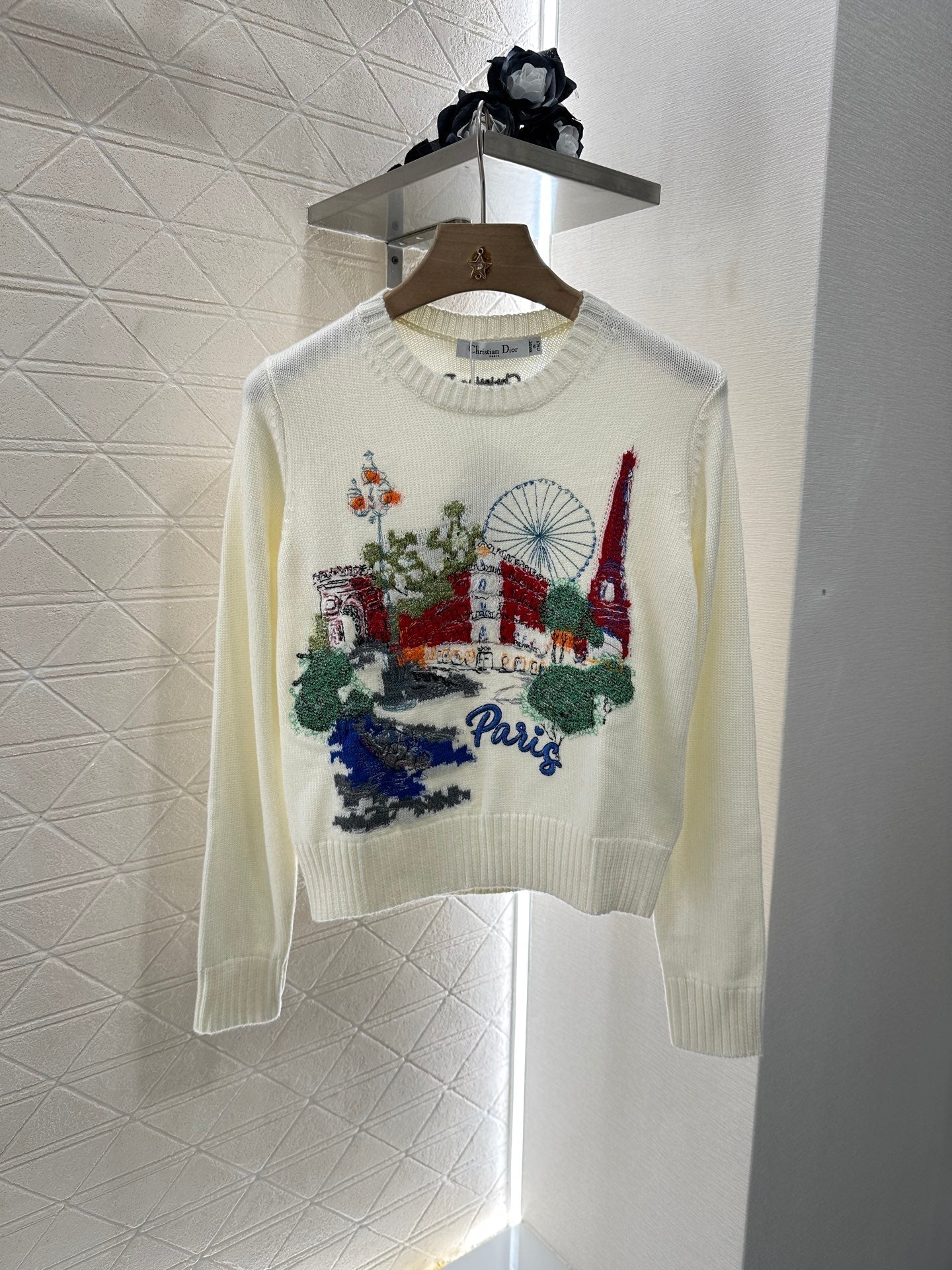 ♥2025 new products Embroidered sweater
