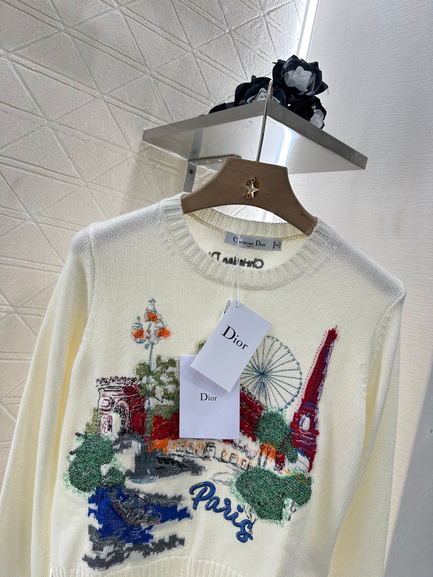 ♥2025 new products Embroidered sweater