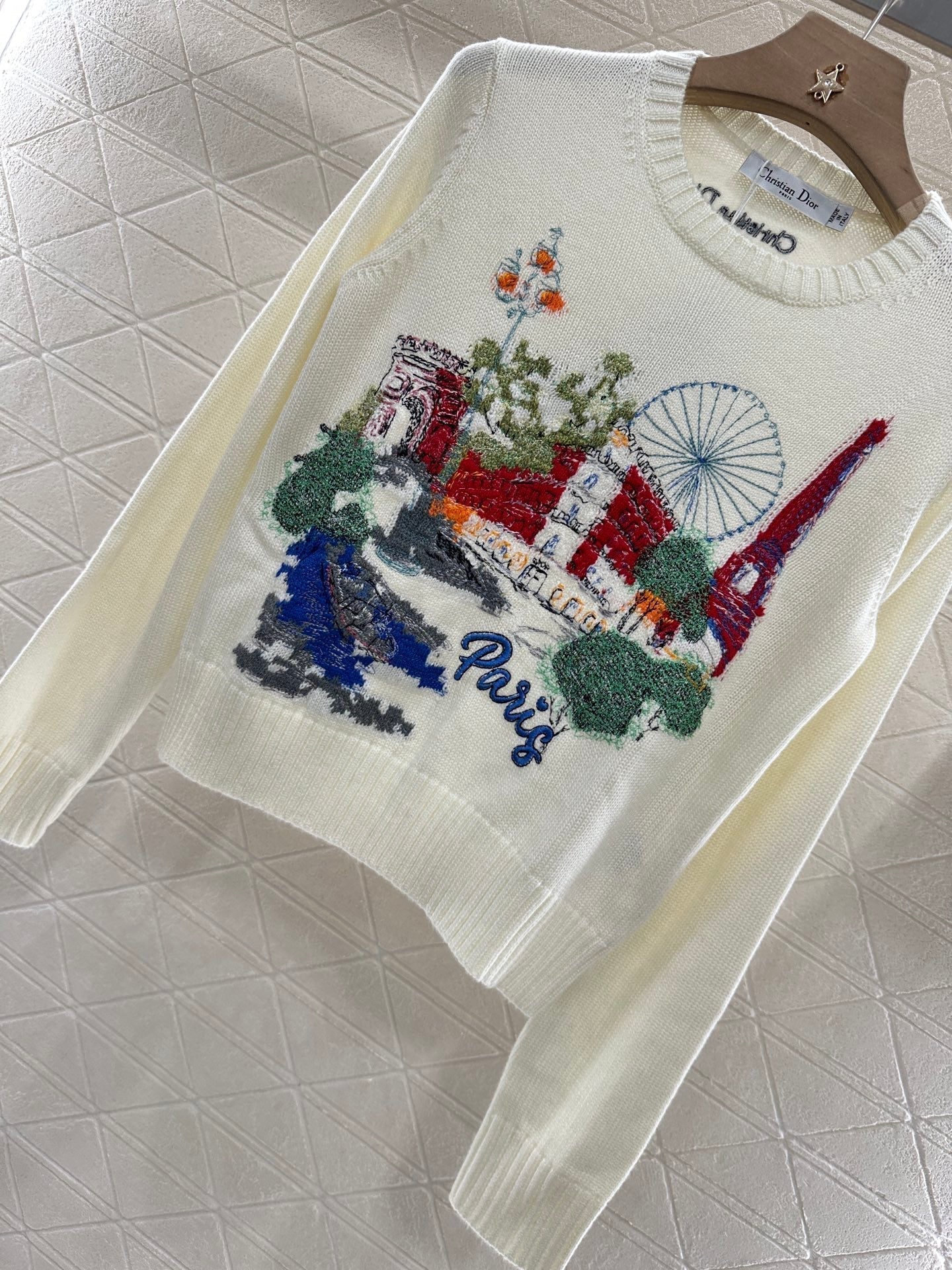 ♥2025 new products Embroidered sweater