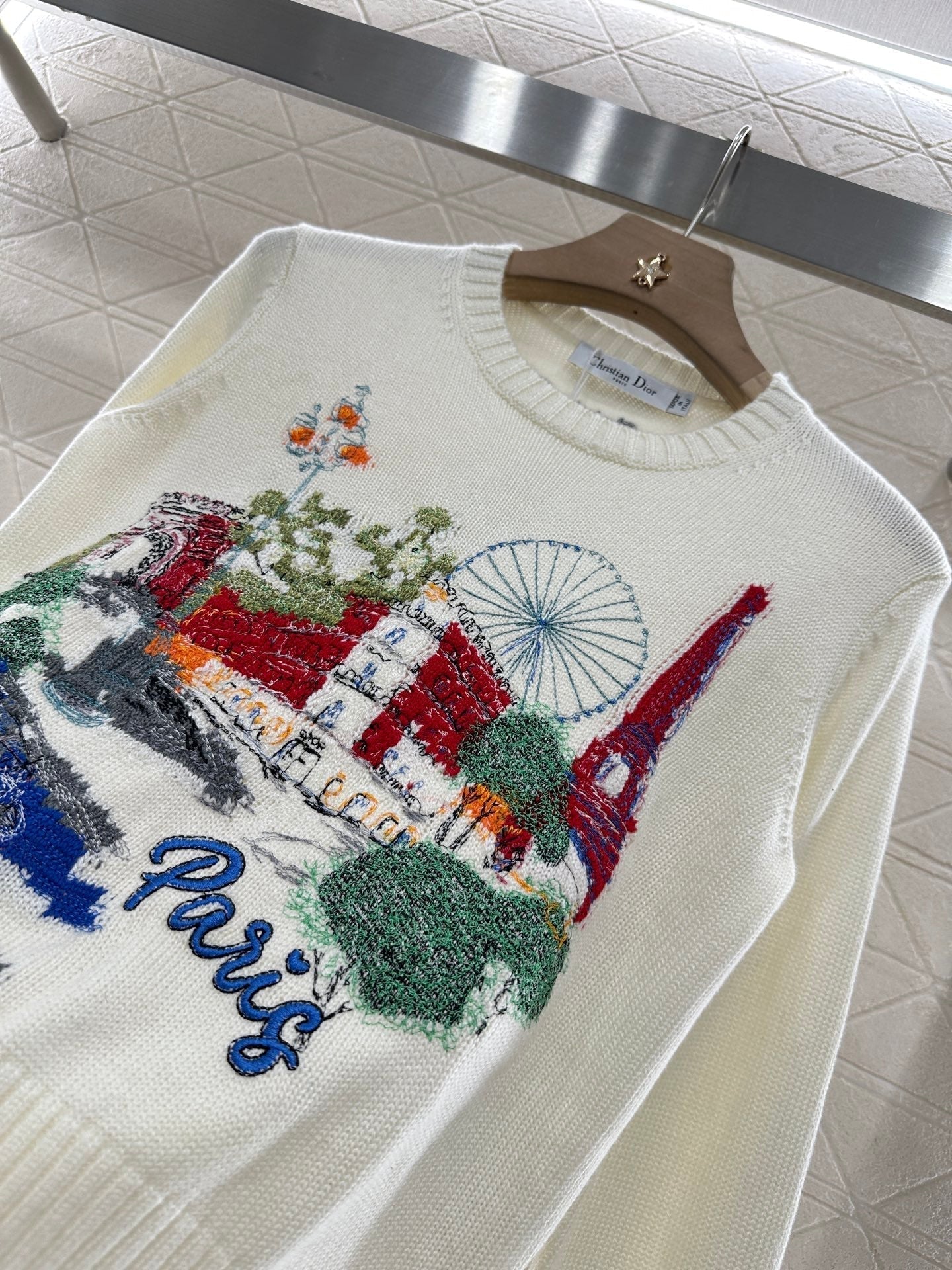 ♥2025 new products Embroidered sweater