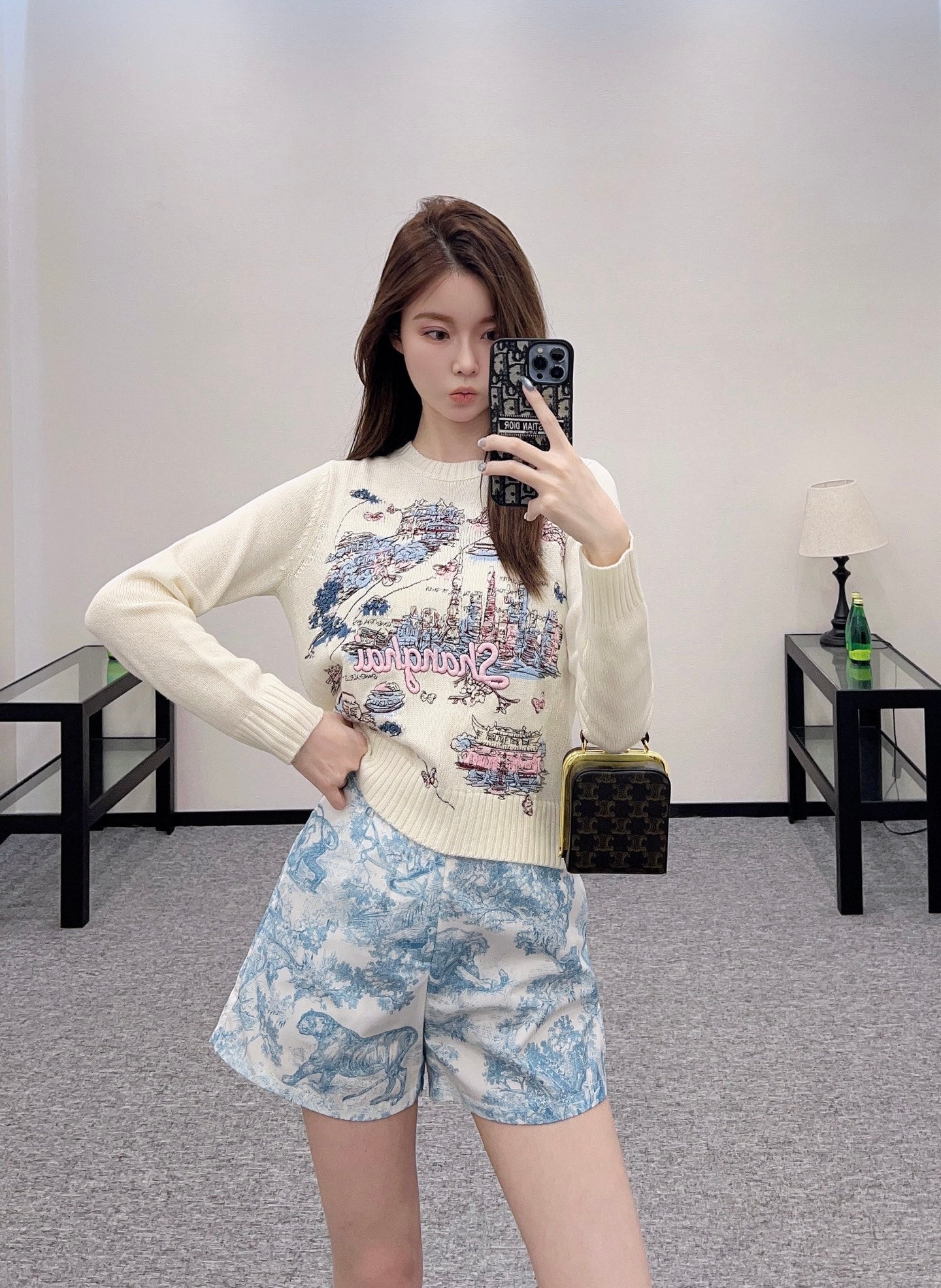♥2025 new products Embroidered sweater