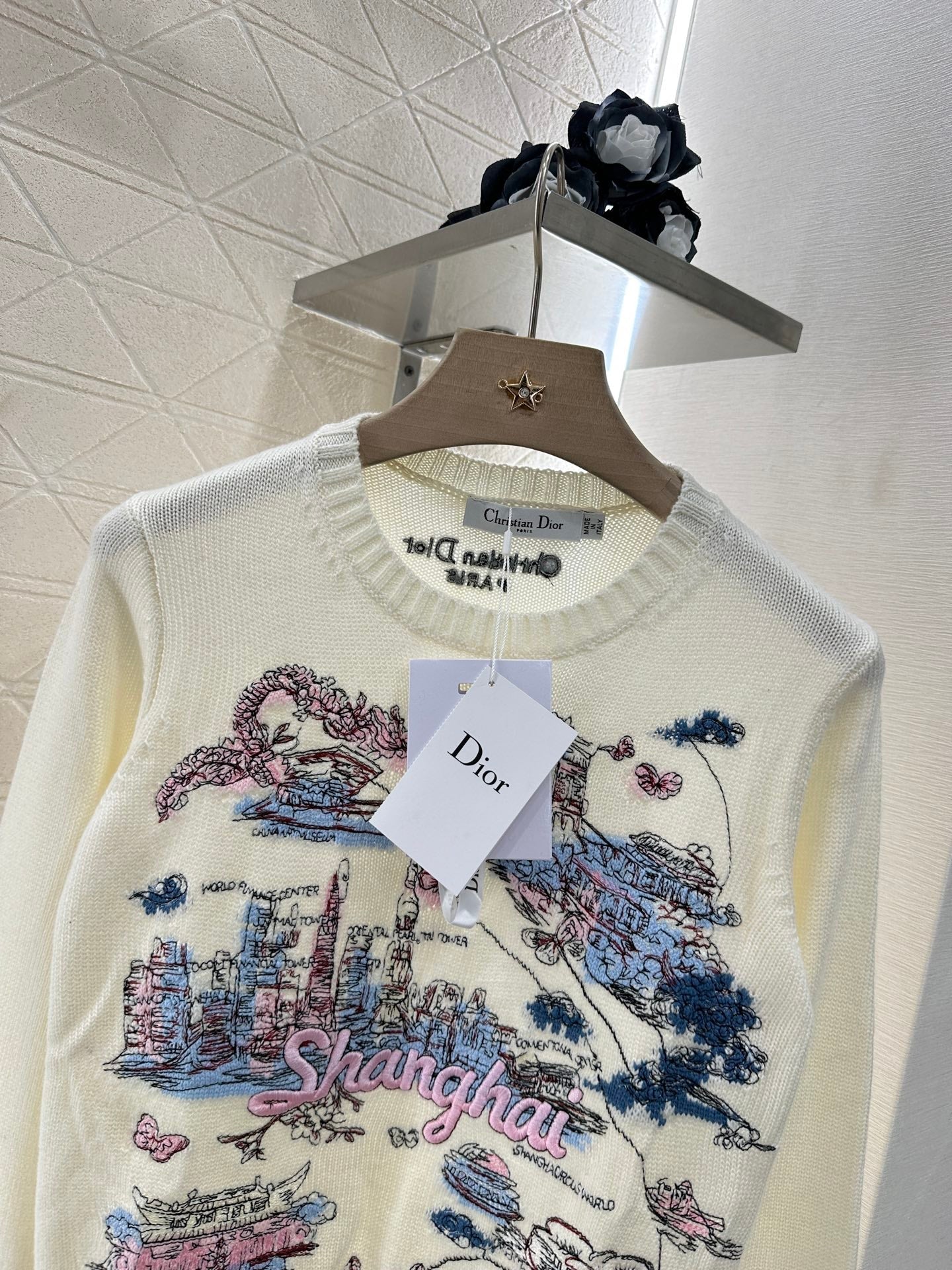 ♥2025 new products Embroidered sweater