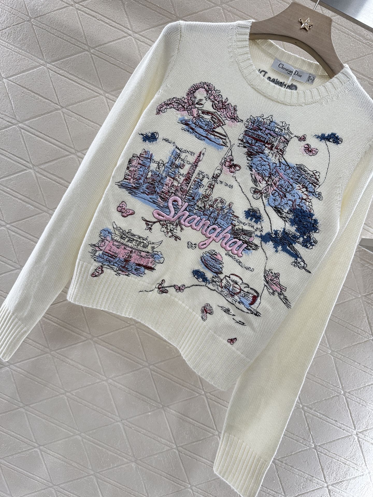 ♥2025 new products Embroidered sweater