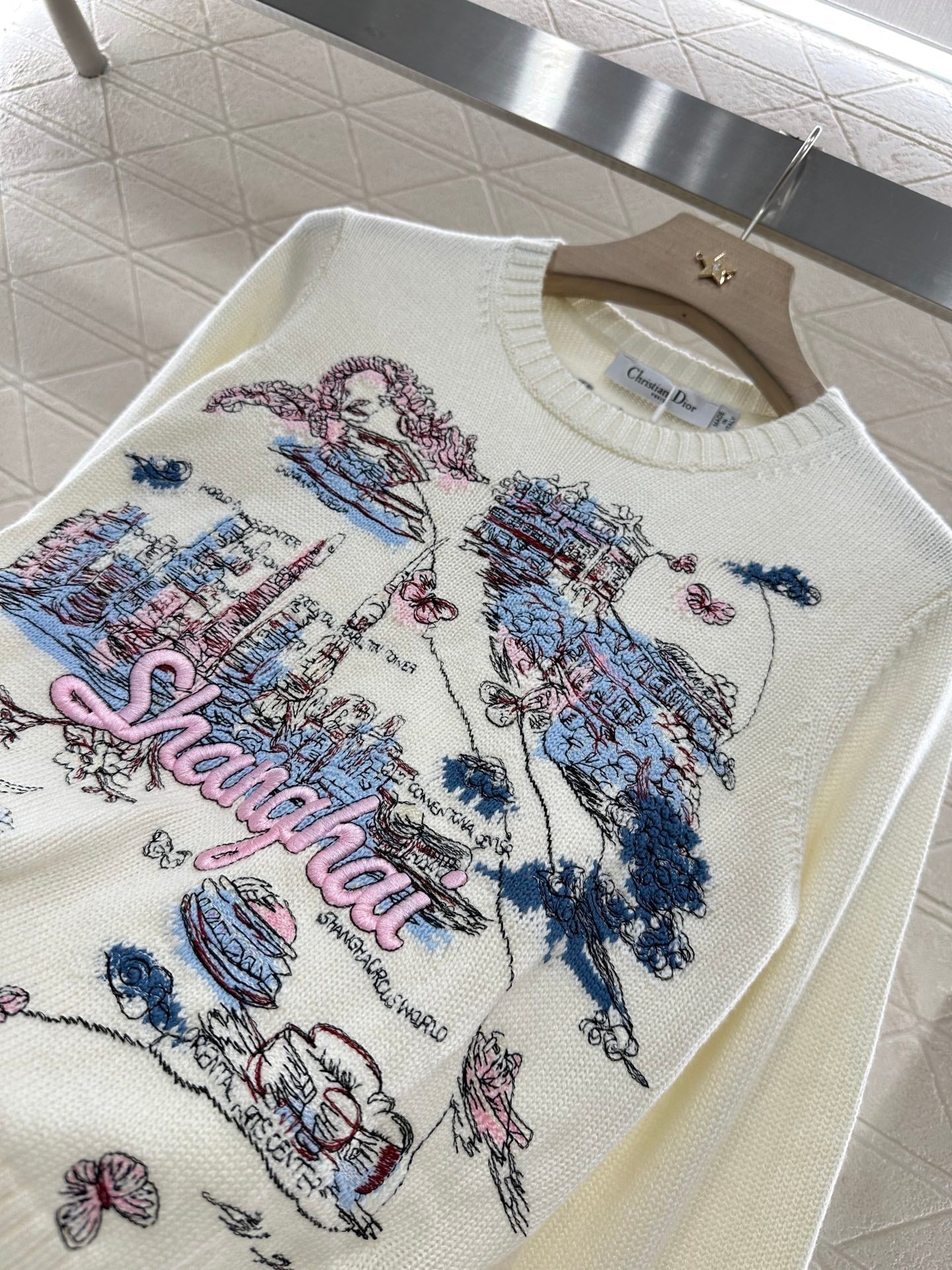 ♥2025 new products Embroidered sweater