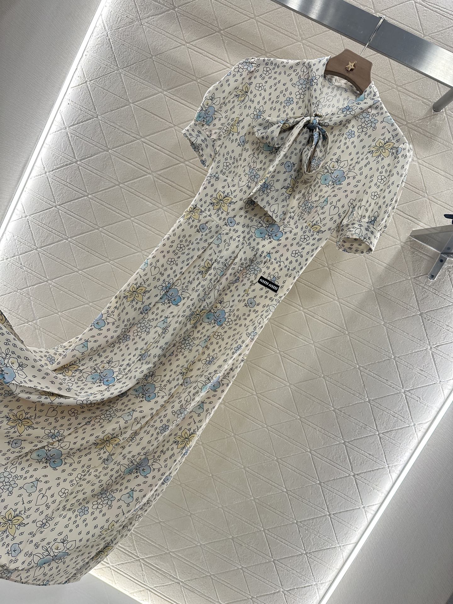 2025 new product Floral retro dress