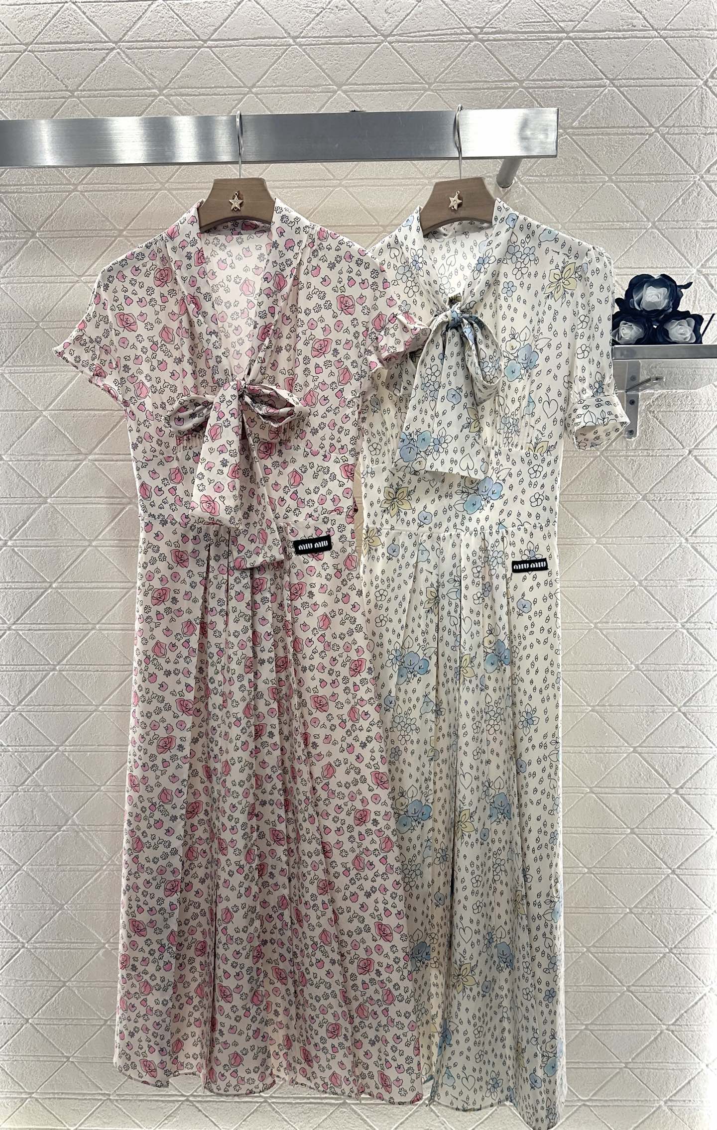 2025 new product Floral retro dress