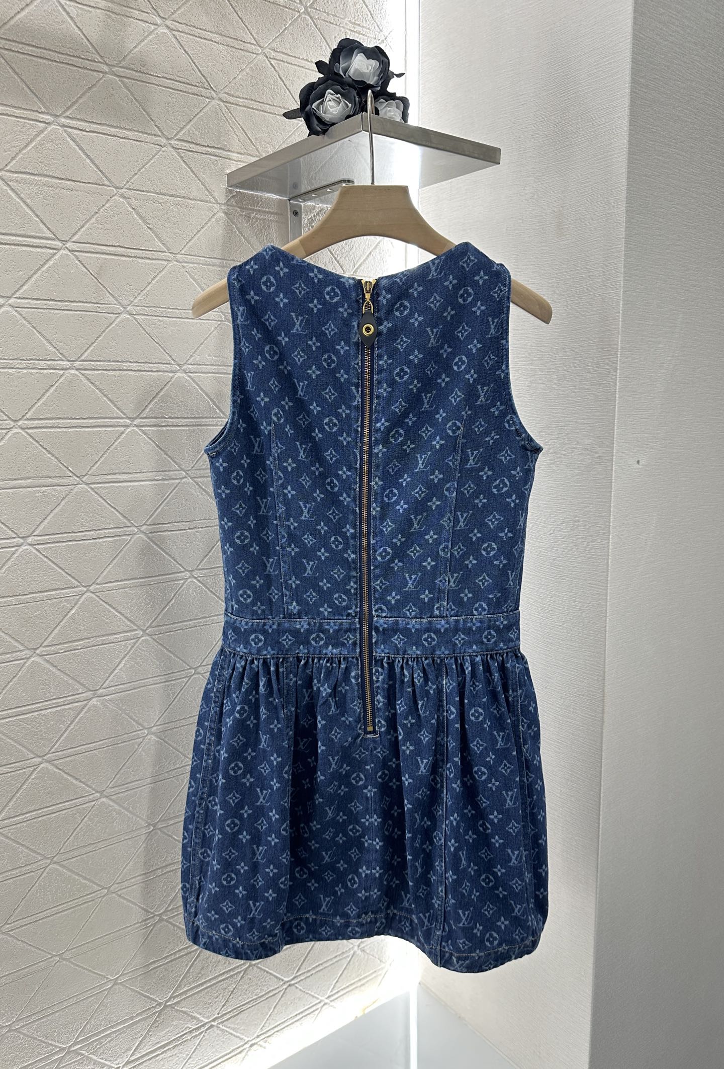 2025 new product Denim vest skirt