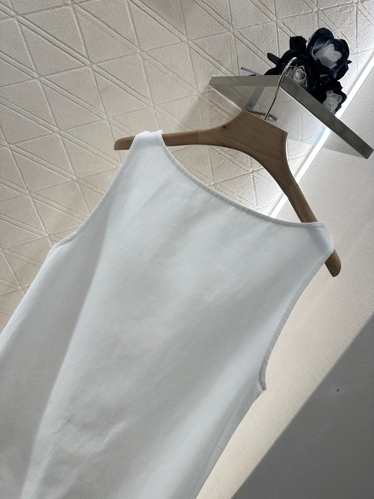 2025 new product Denim vest dress