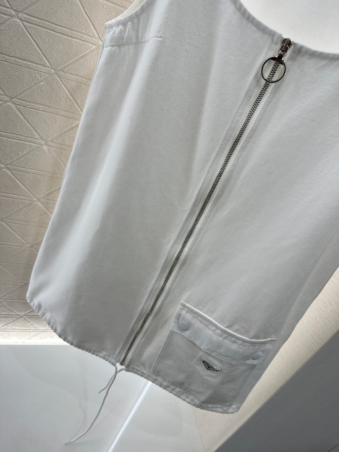 2025 new product Denim vest dress