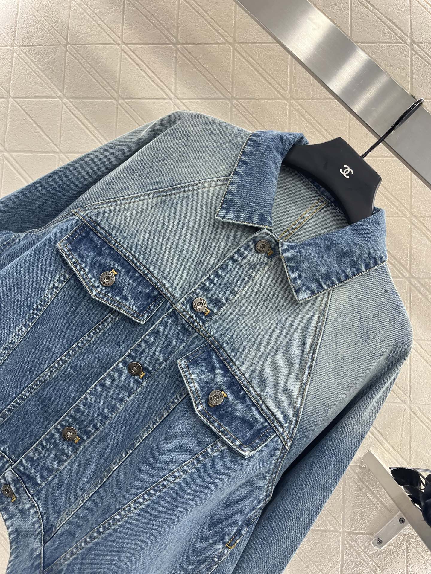 25 new products Denim jacket and trousers set