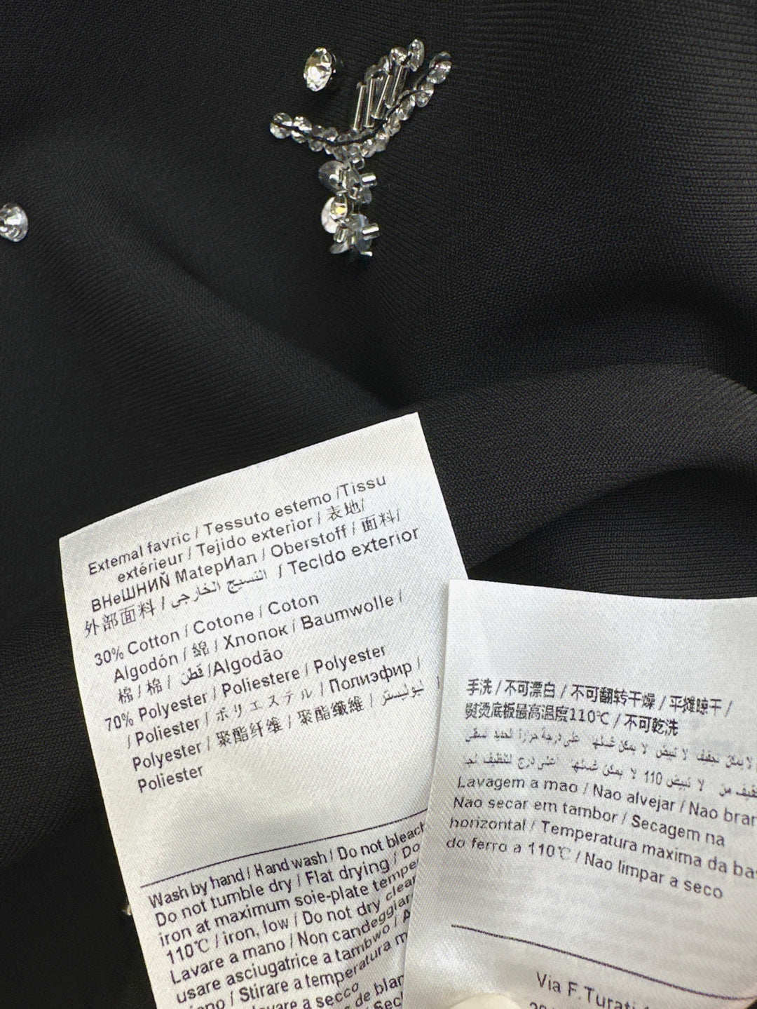 25fw beaded dress