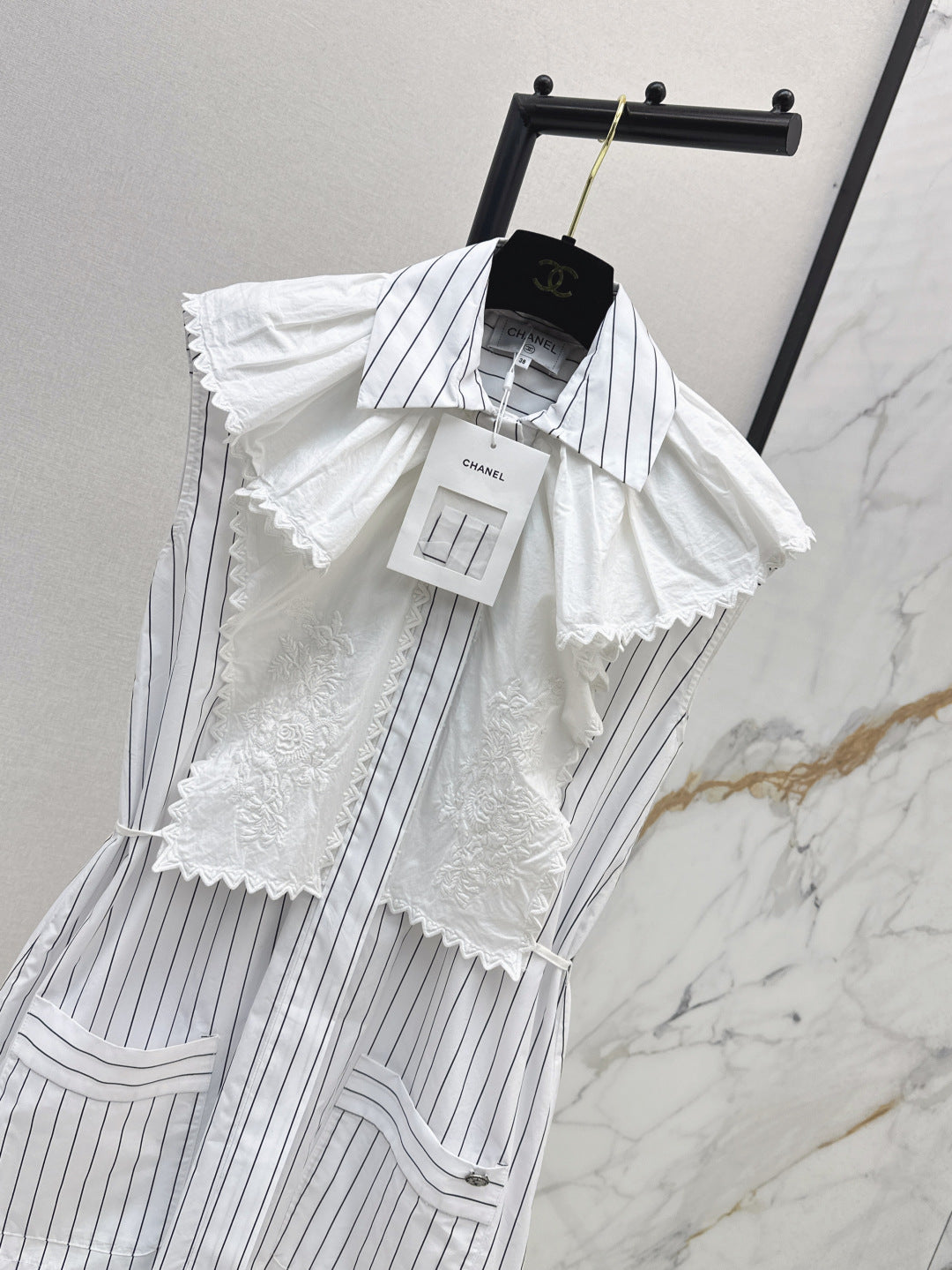 25ss embroidered dress