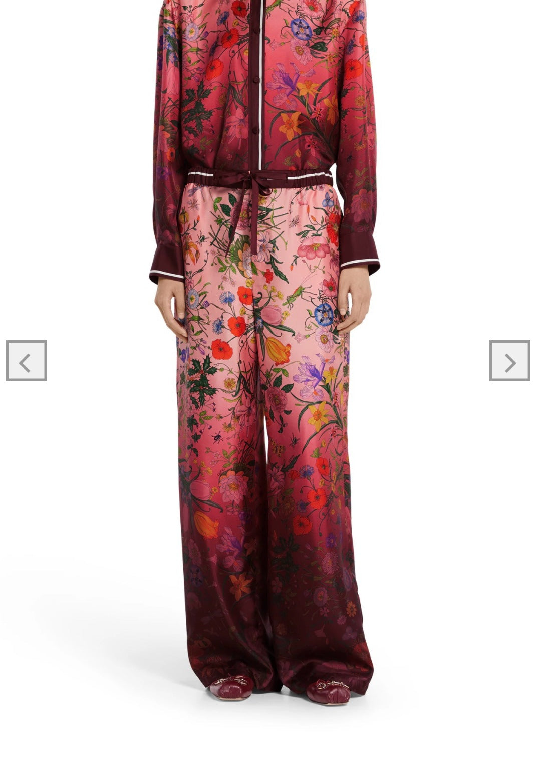 25fw printed pants