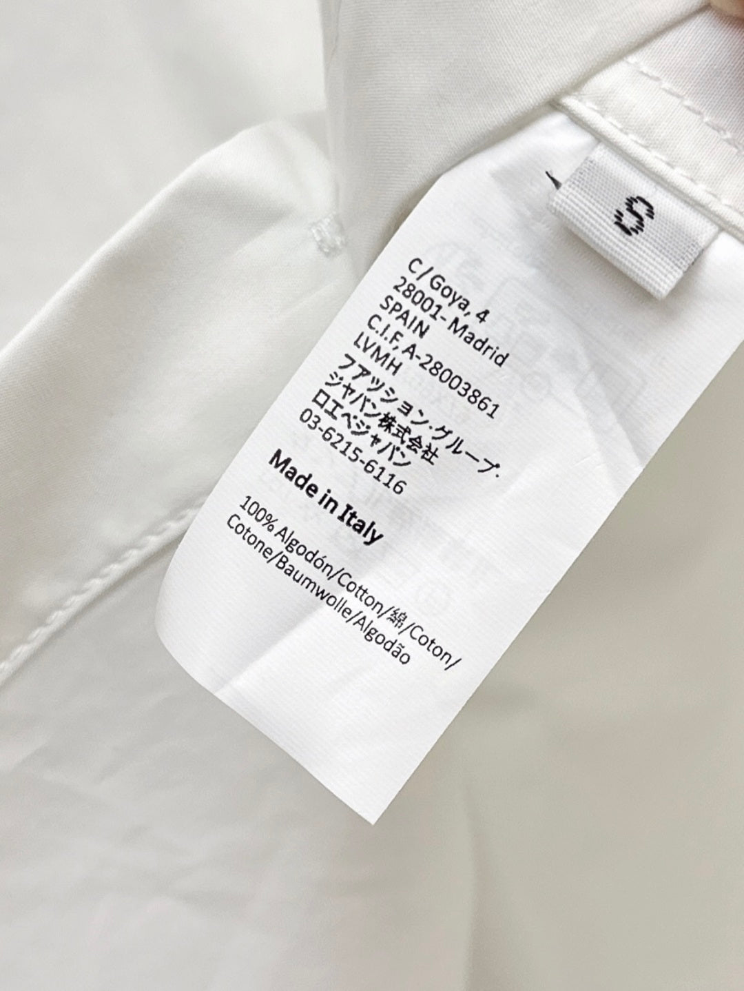 25ss embroidered shirt
