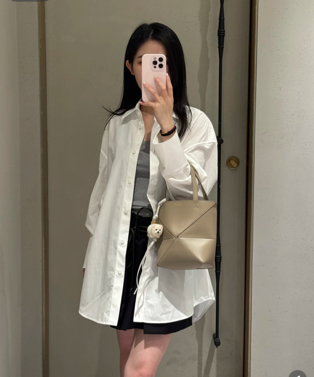 25ss embroidered shirt