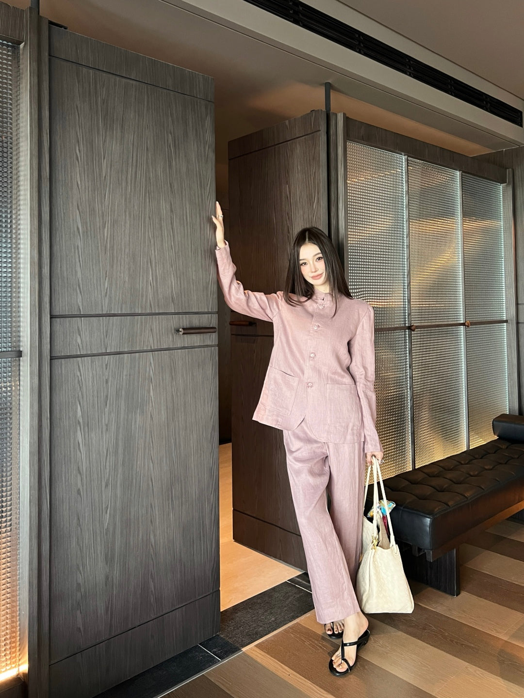 25fw linen jacket