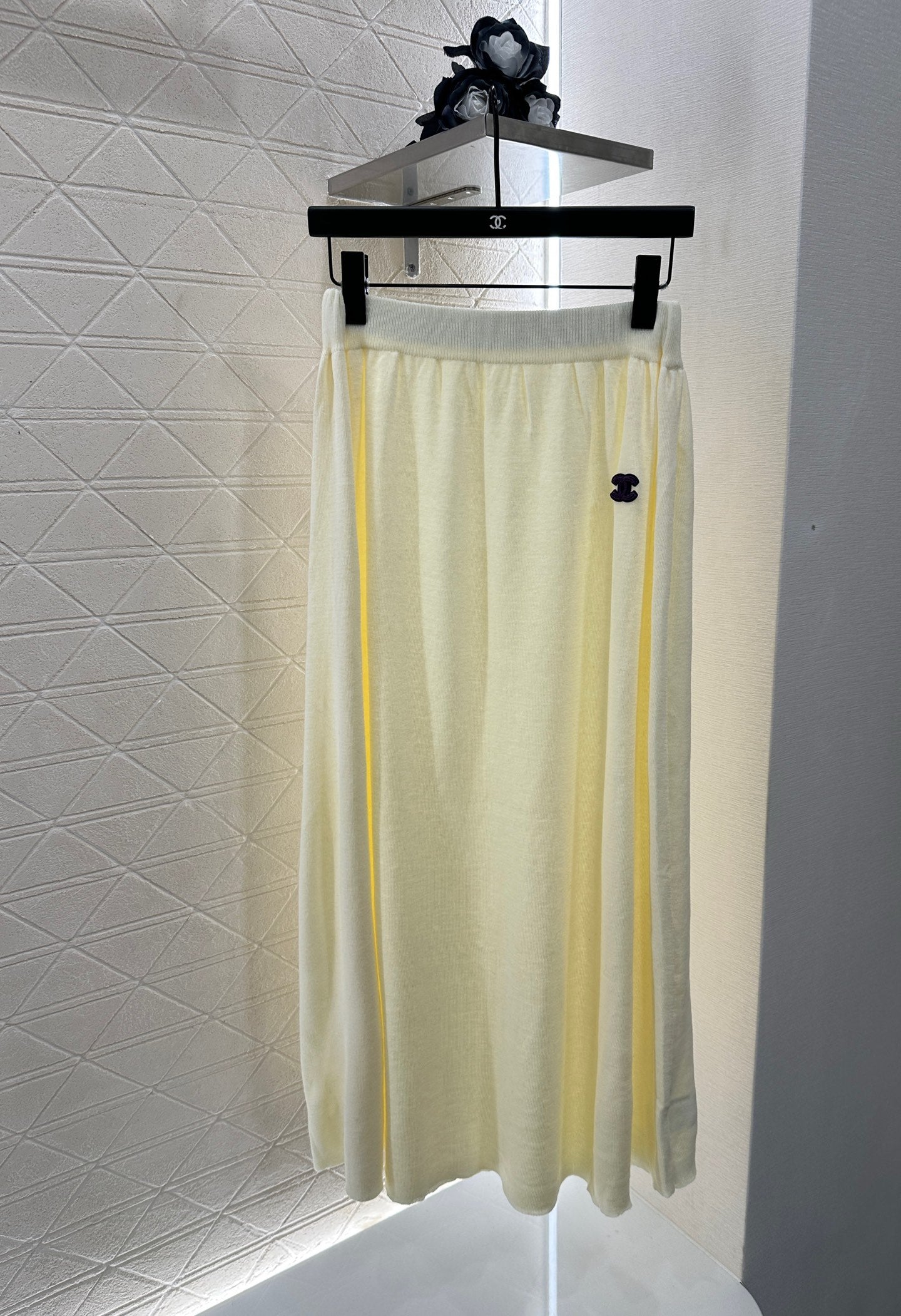 25 New Arrival Knitted Long-Sleeved Skirt Set