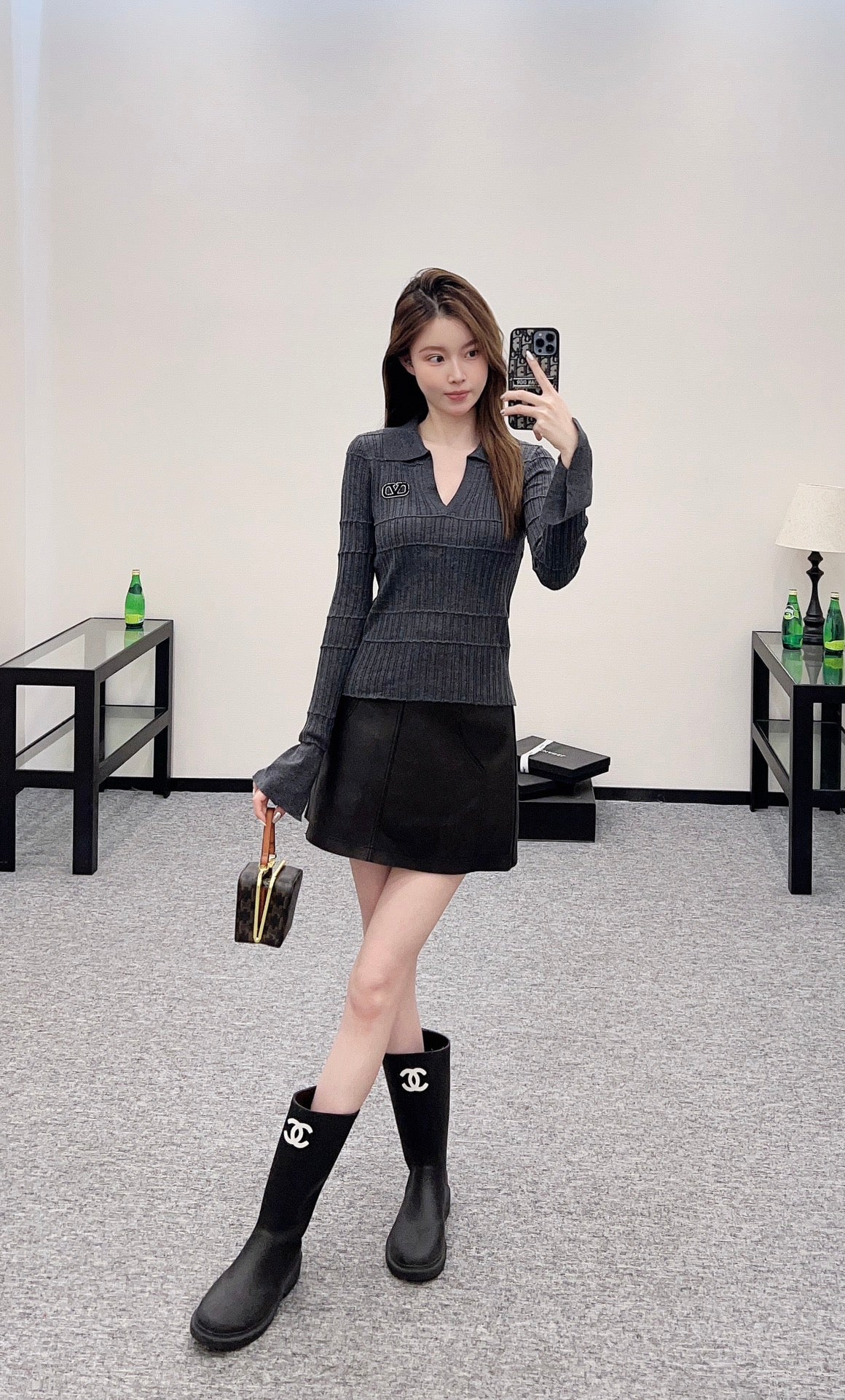 25 New Arrival Lapel Knit Top