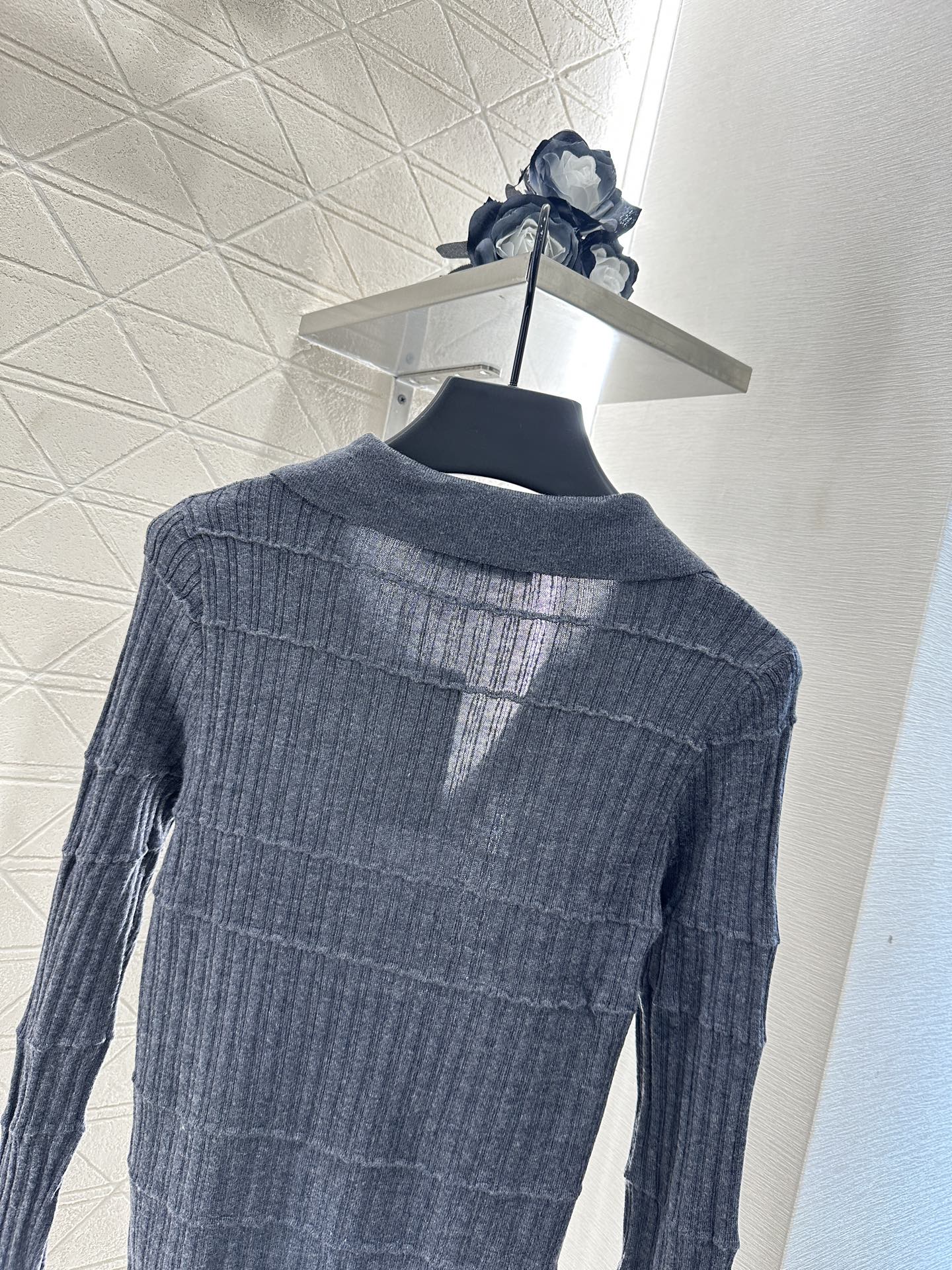 25 New Arrival Lapel Knit Top