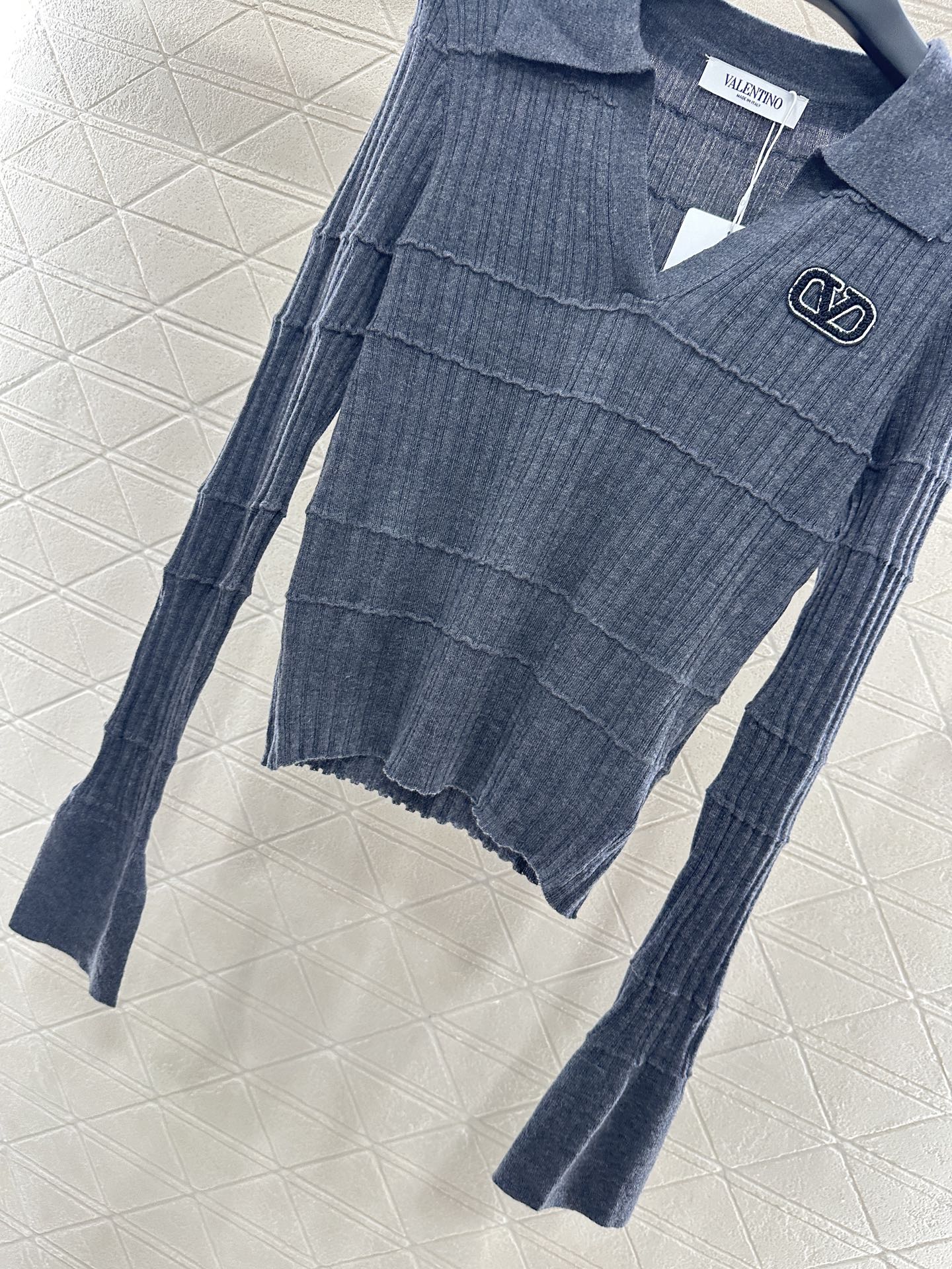 25 New Arrival Lapel Knit Top