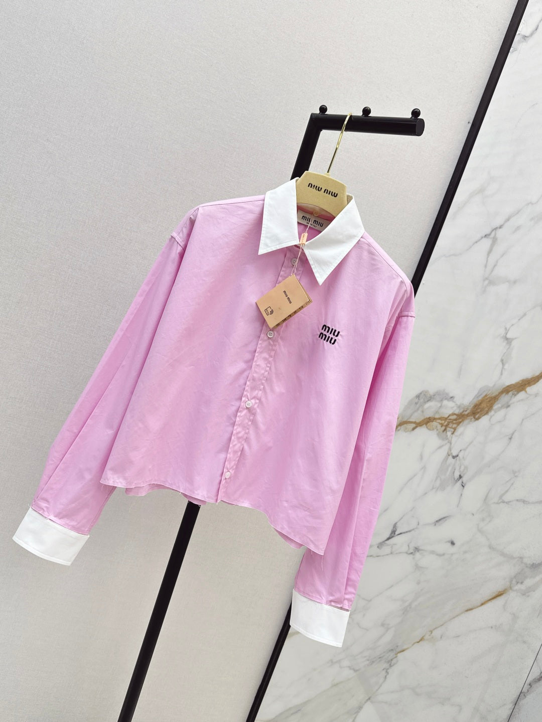 25fw crop shirt