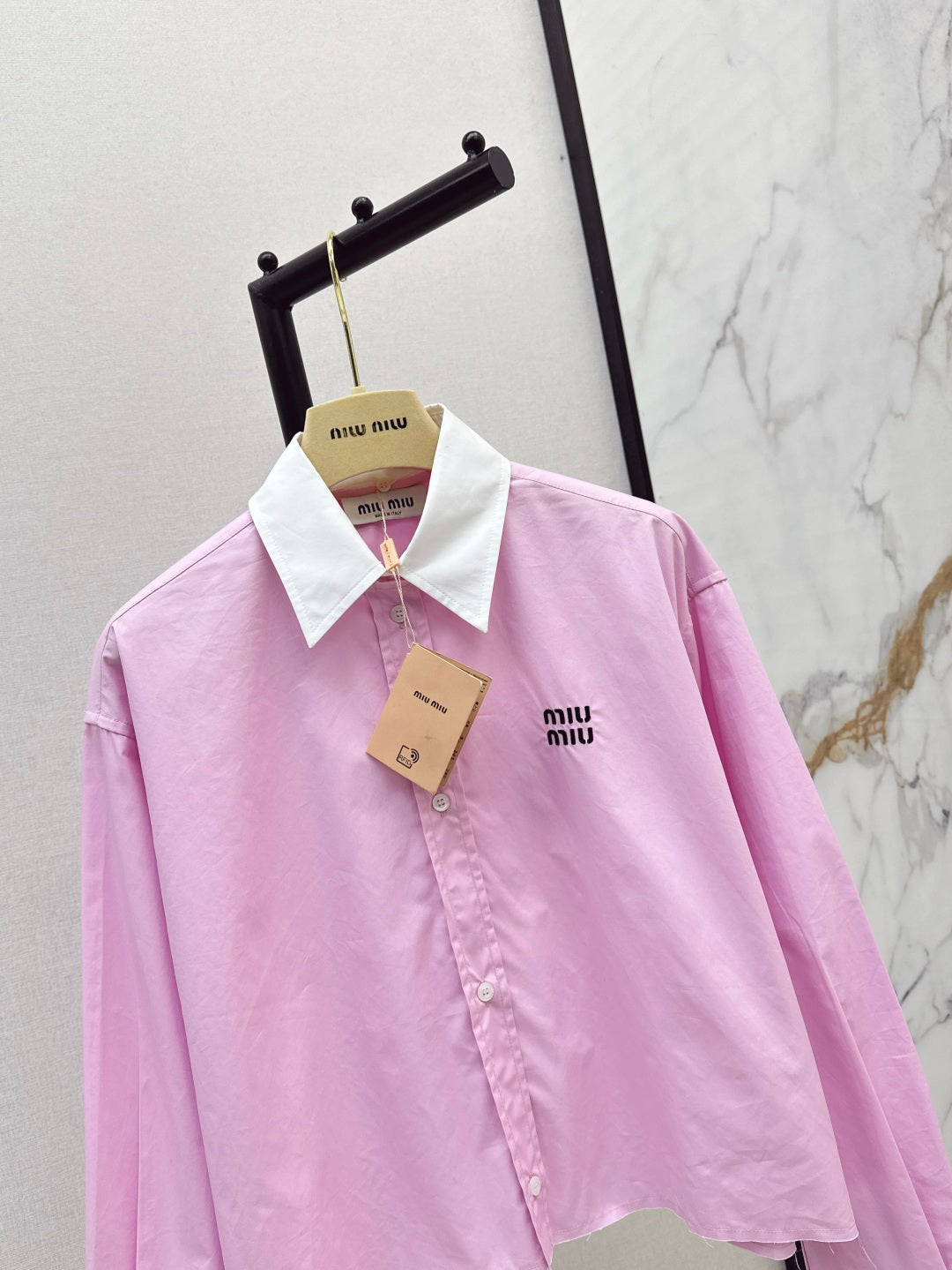 25fw crop shirt