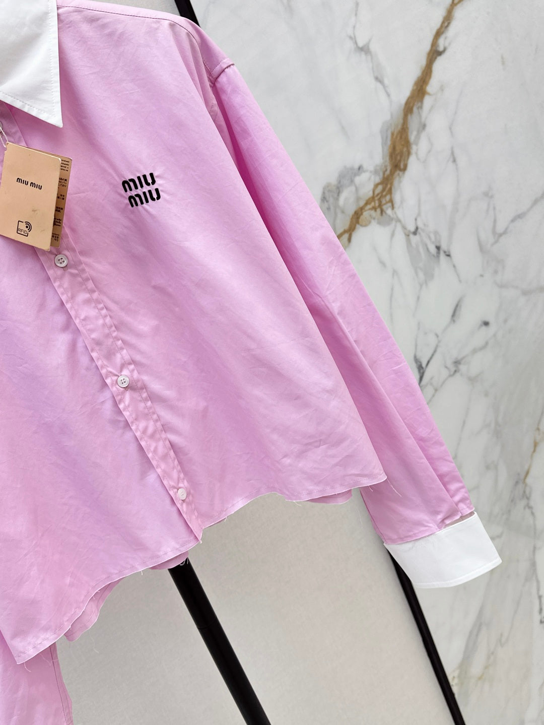 25fw crop shirt