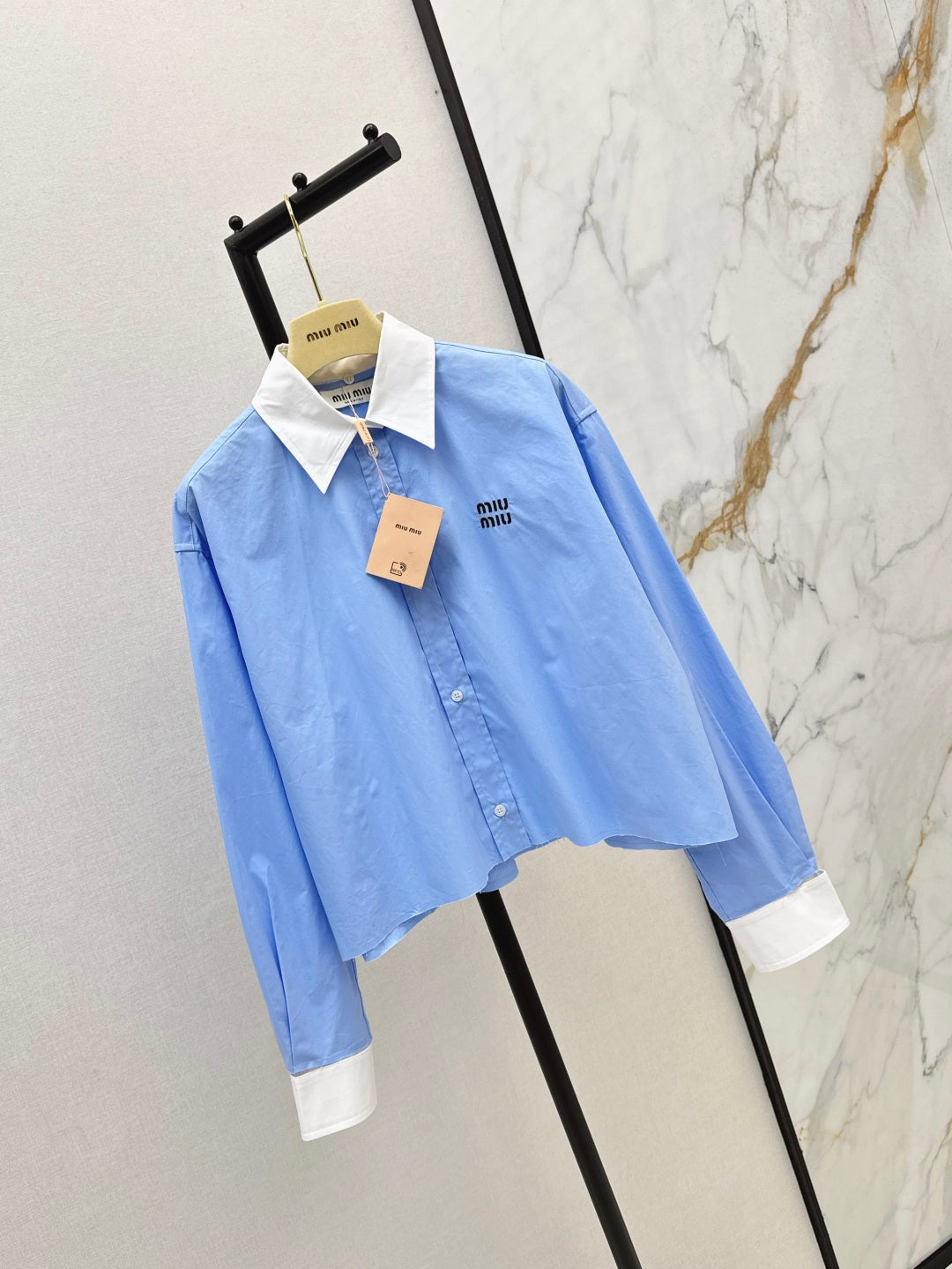 25fw crop shirt
