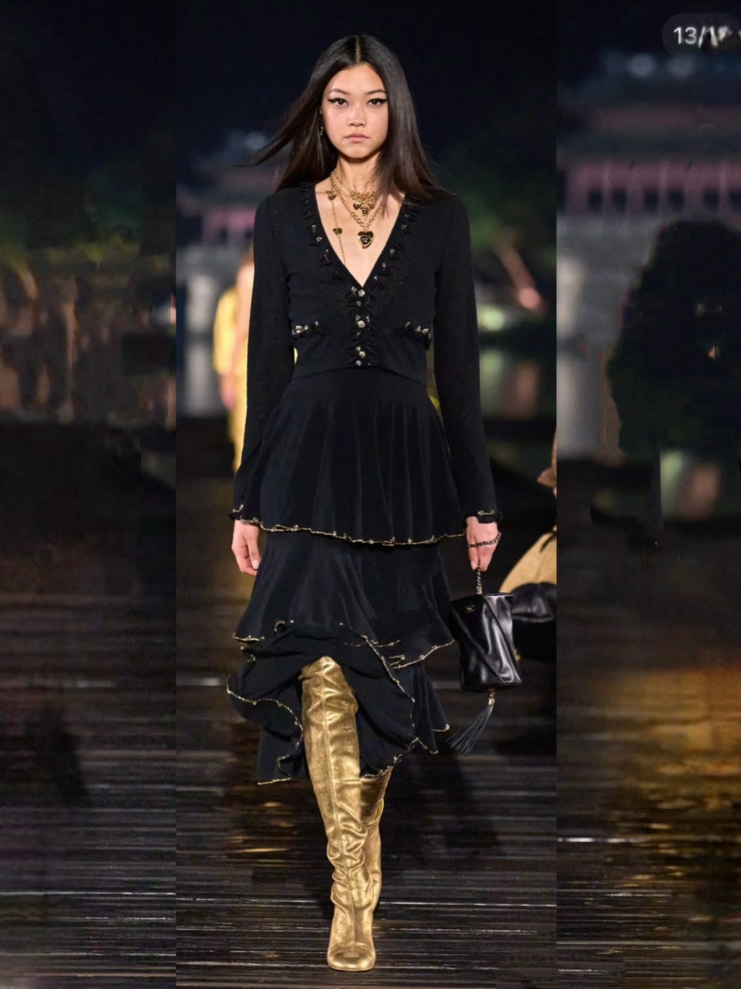 25fw ruffle dress