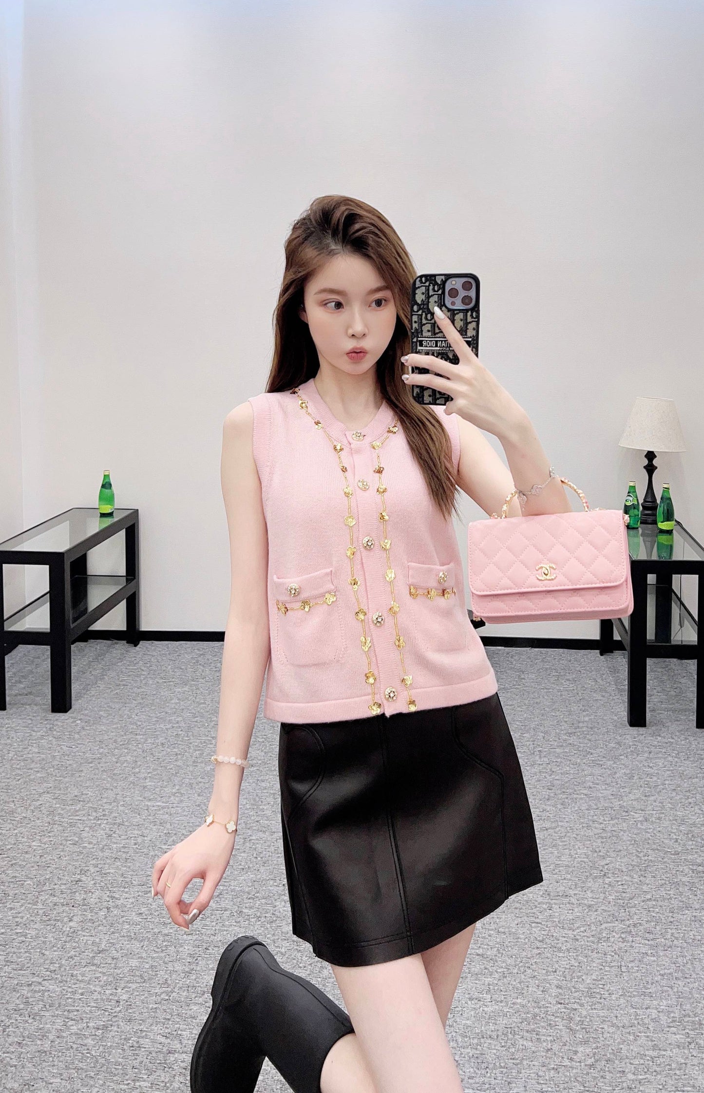 25 New Arrival Beaded Knit Vest