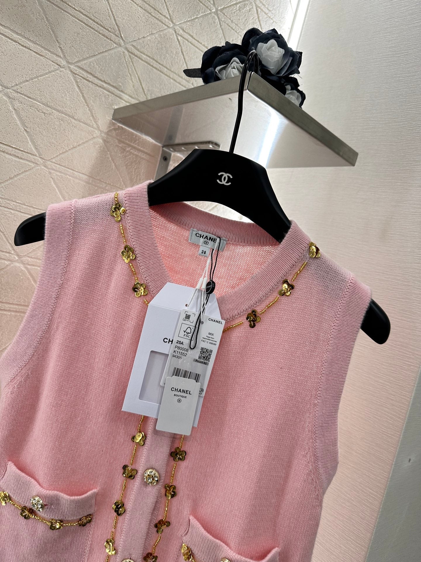 25 New Arrival Beaded Knit Vest