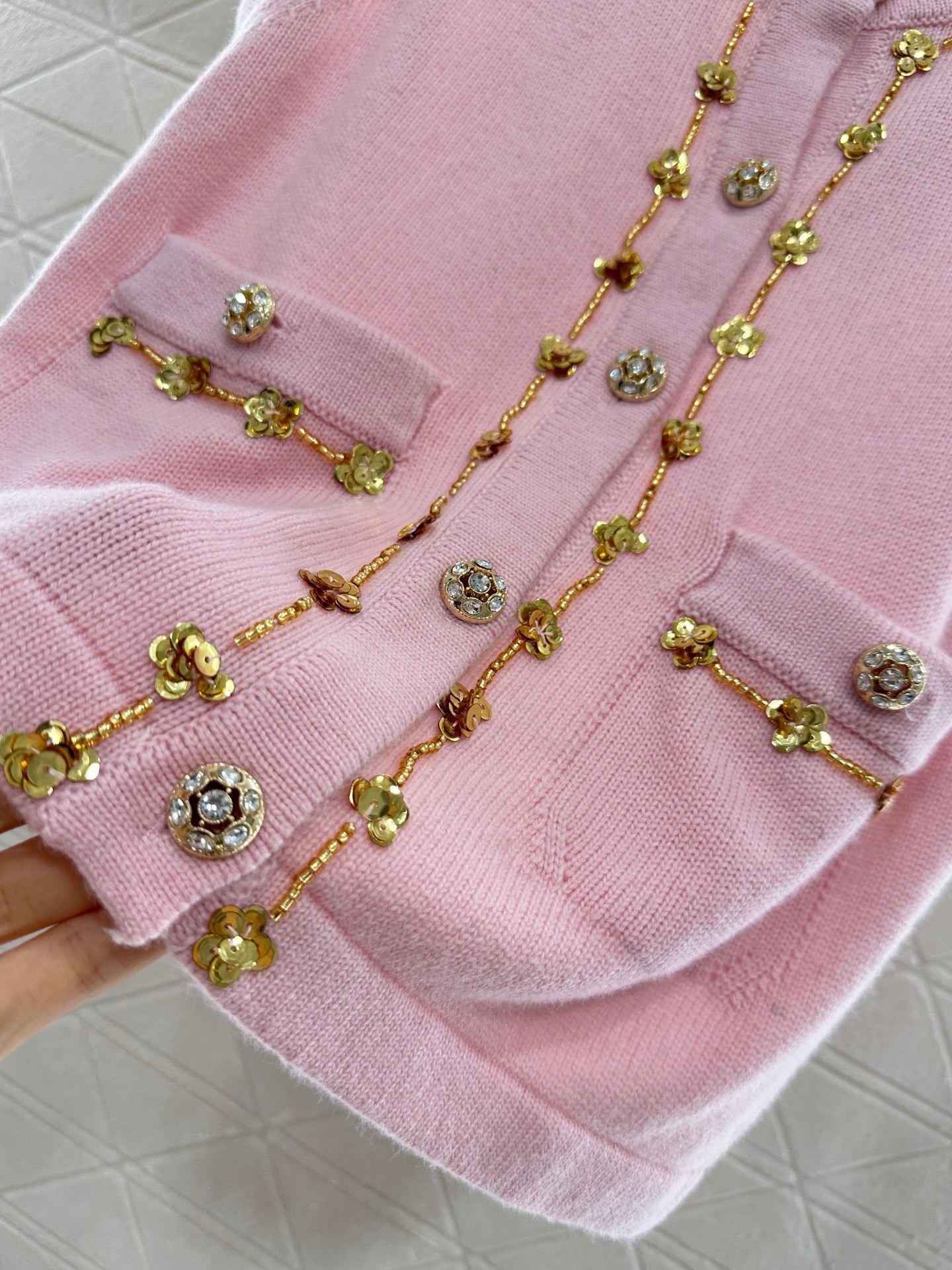 25 New Arrival Beaded Knit Vest