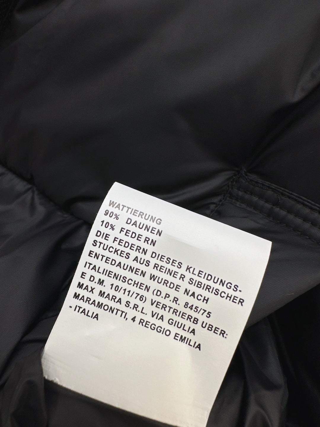 Max 25fw down jacket