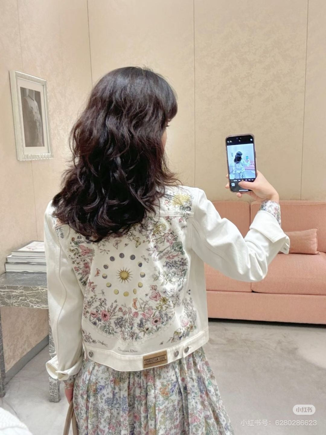 25fw printed jacket