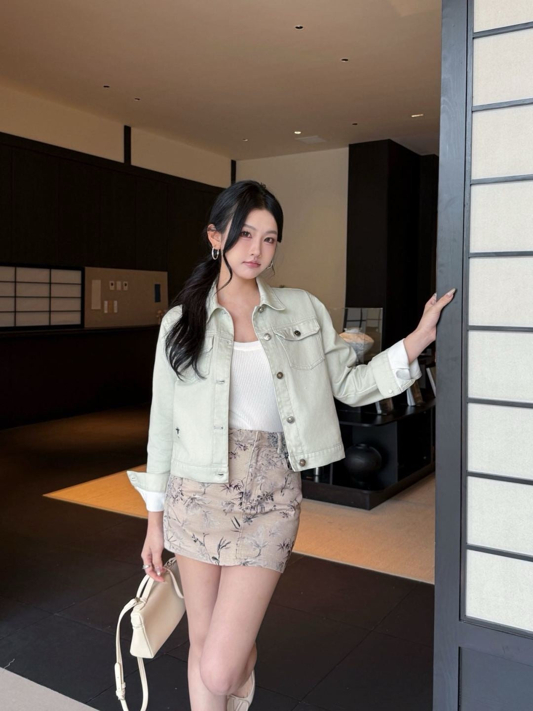 25fw printed jacket