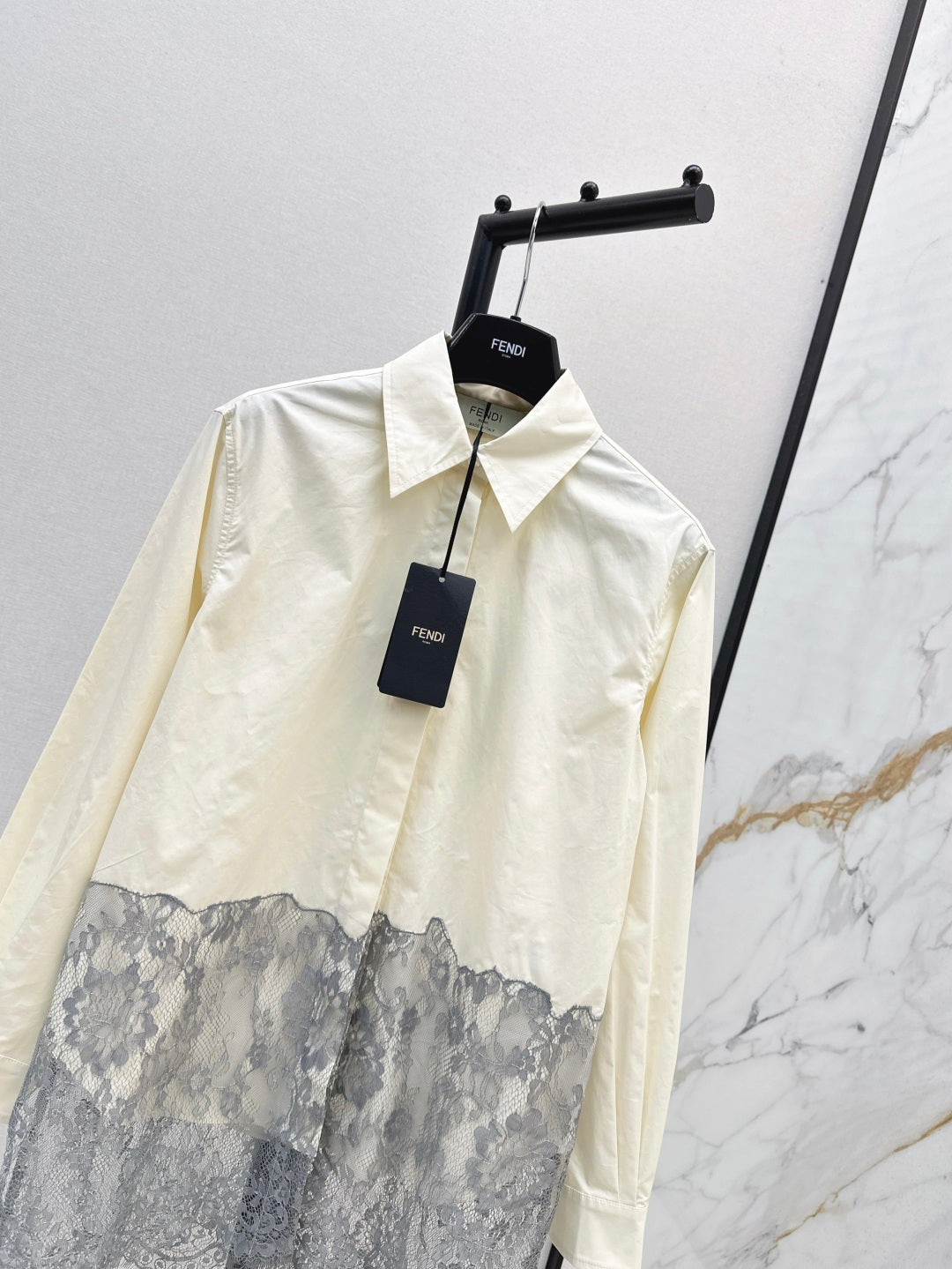25fw lace shirt