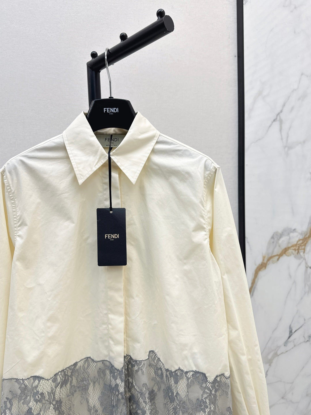 25fw lace shirt