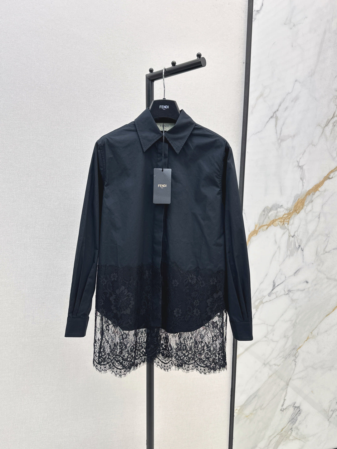 25fw lace shirt