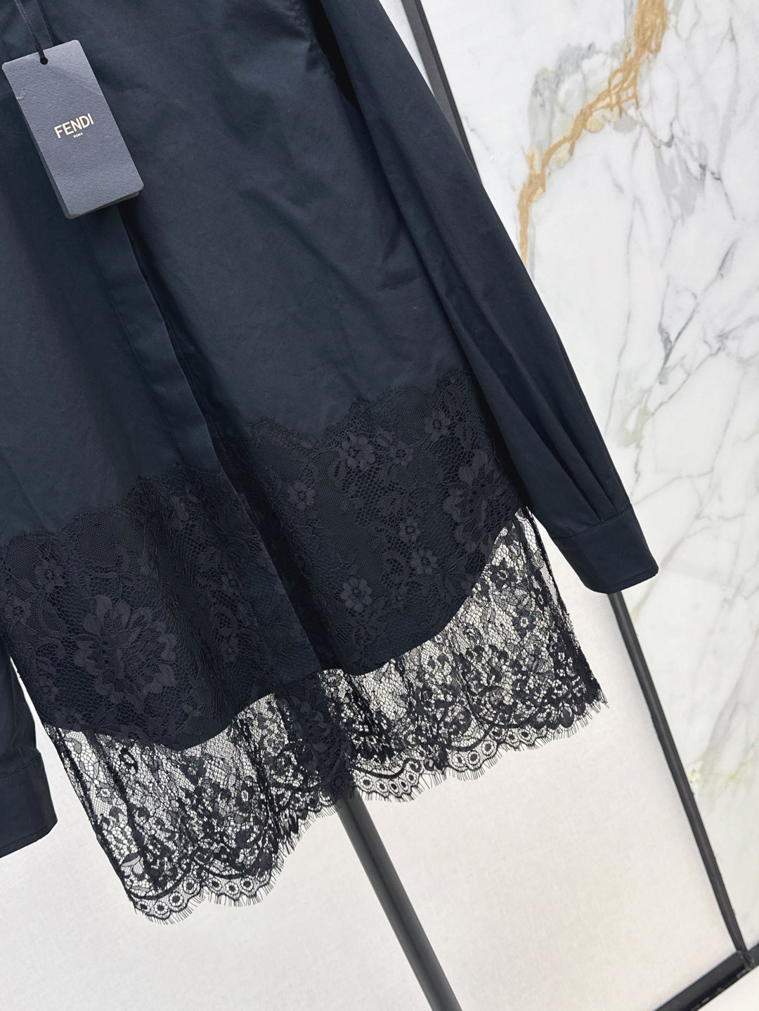 25fw lace shirt
