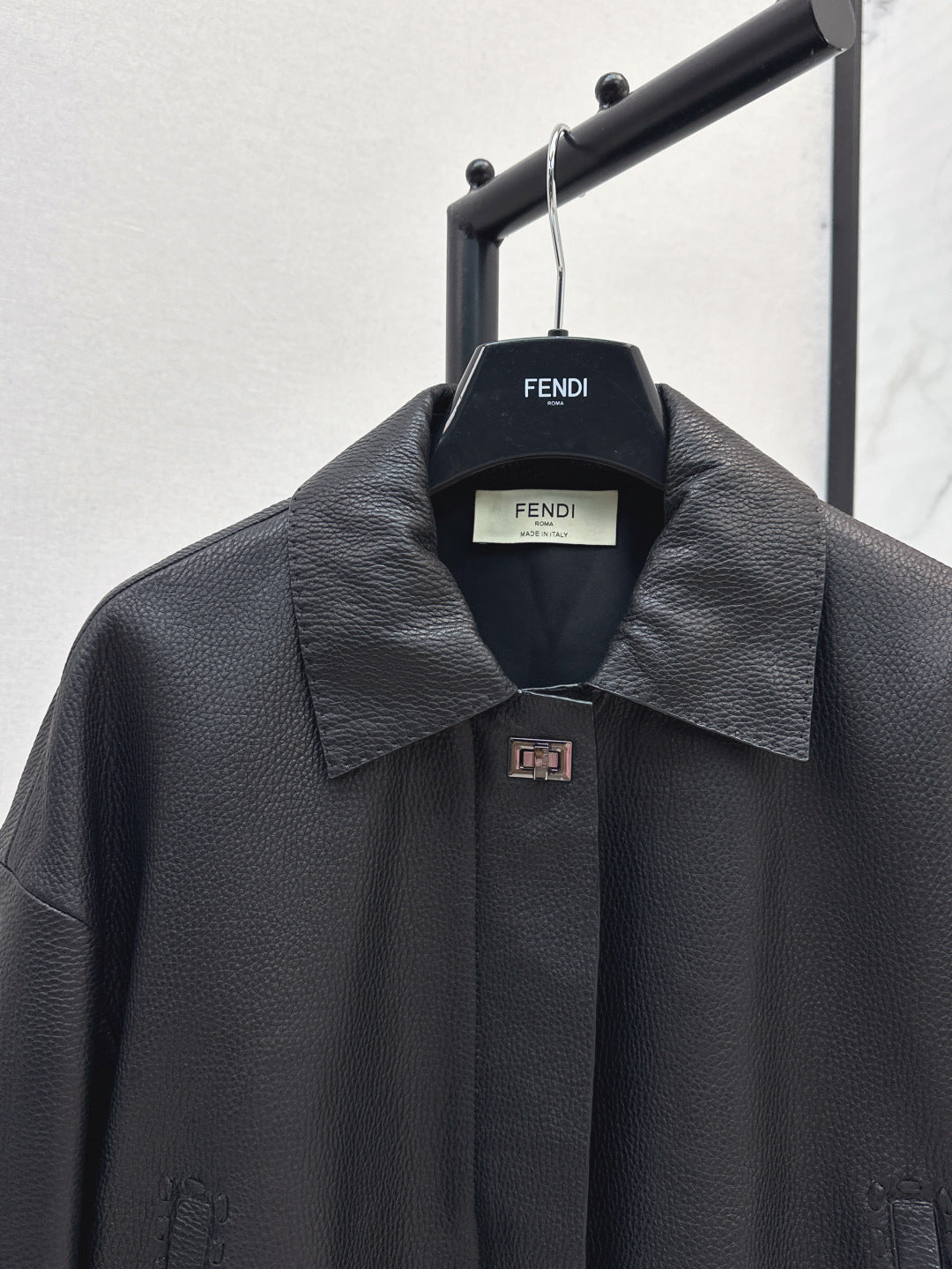 25fw leather jacket